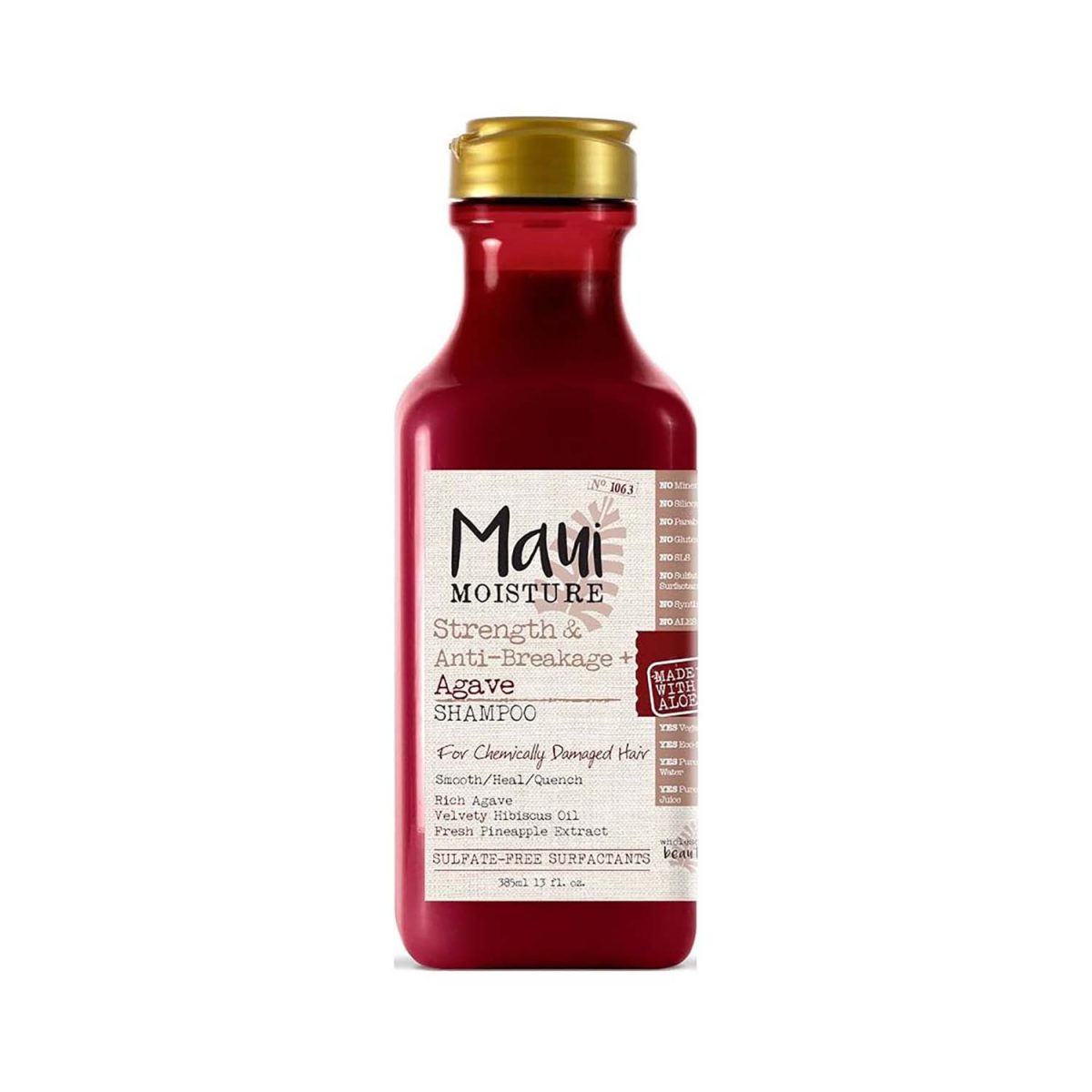 0022796170316.jpg Maui Moisture Strength and Length Shampoo 385ml - Image 1