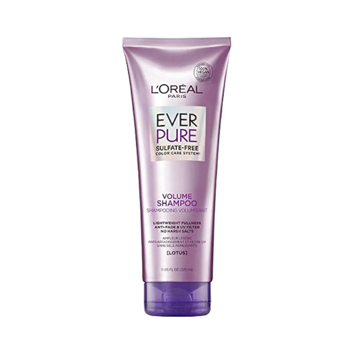 Loreal EverPure Volume Sulfate Free Shampoo 250ml - Image 1
