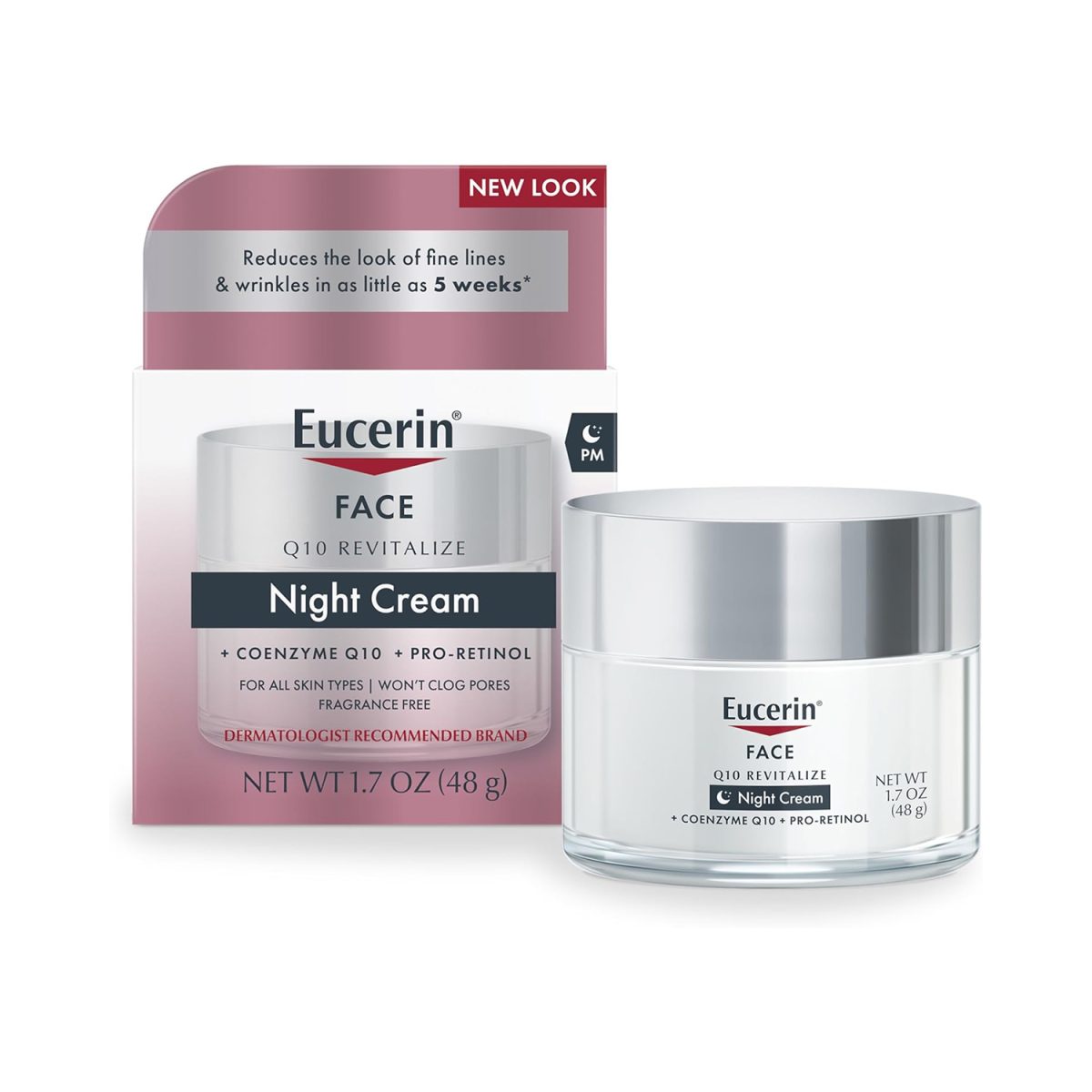 072140026677.jpg Eucerin Q10 Anti-Wrinkle with Pro Retinol Night Cream 48g - Image 1