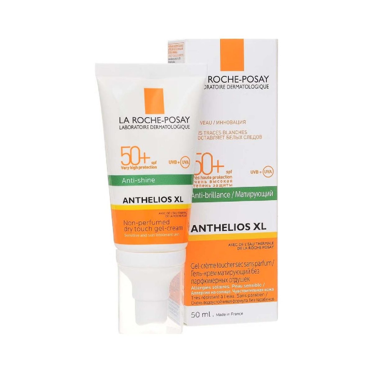 3337875546430.jpg La Roche-Posay Anthelios Anti-Shine Mattifying Sunscreen SPF 50+ 50ml - Image 1