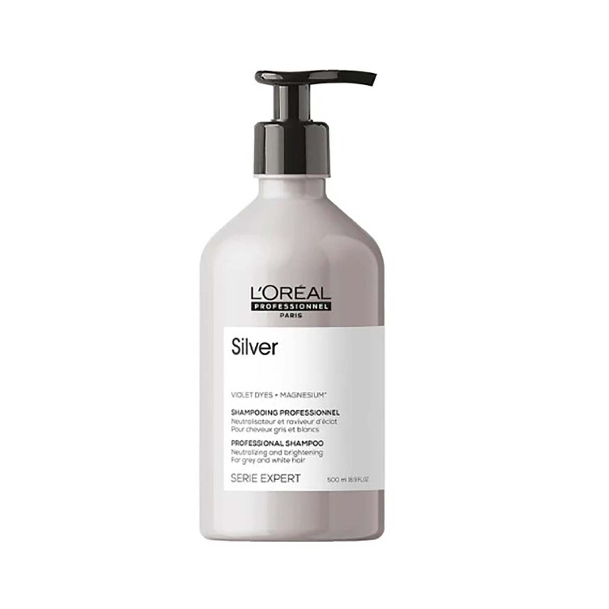 3474636974269.jpg Loreal Professionnel Silver Neutralizing Purple Shampoo 500ml - Image 1
