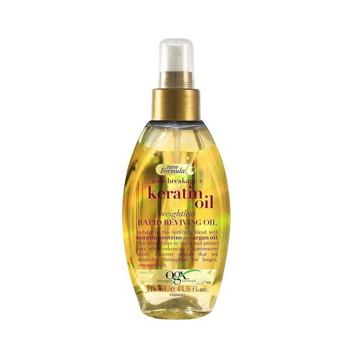 3574661563459.jpg OGX Keratin Oil Rapid Reviving Oil 118ml - Image 1