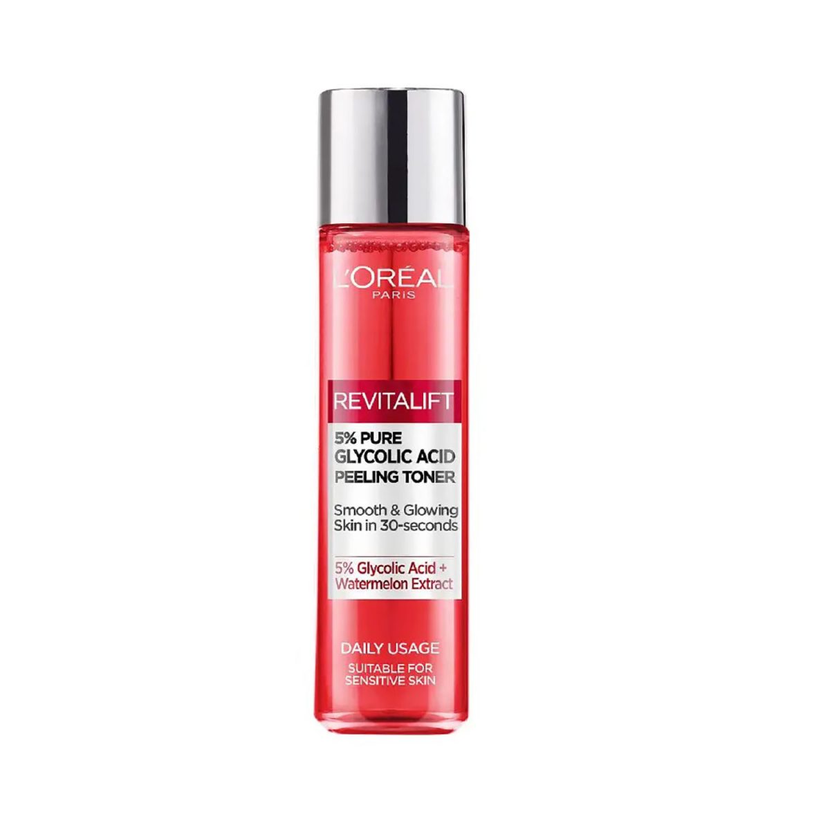 3600524019587 Loreal Paris Revitalift 5% Pure Glycolic Acid Peeling Toner 180ml - Image 1