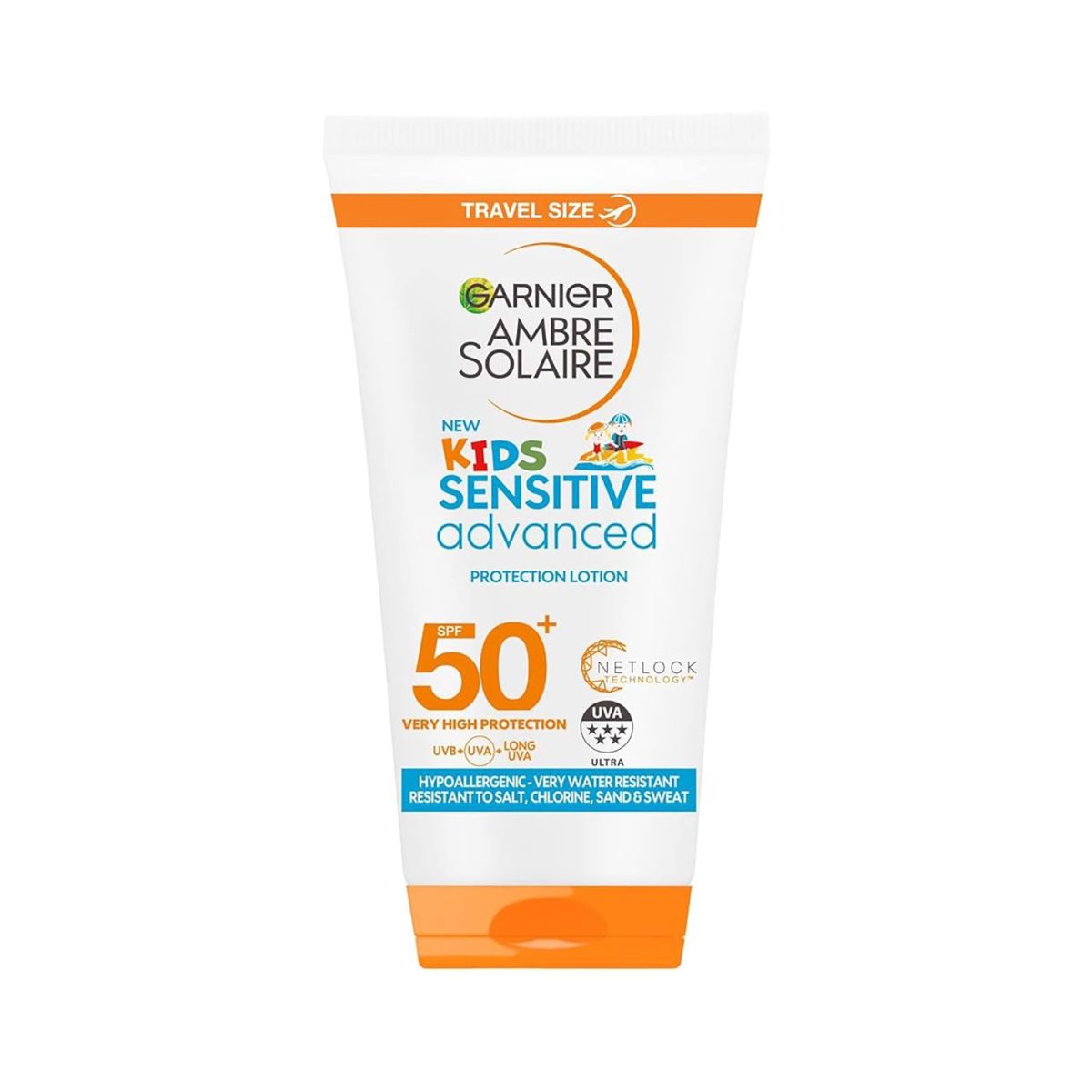 3600541181427.jpg Garnier Ambre Solaire SPF-50 Kids Sunblock 50ml - Image 1