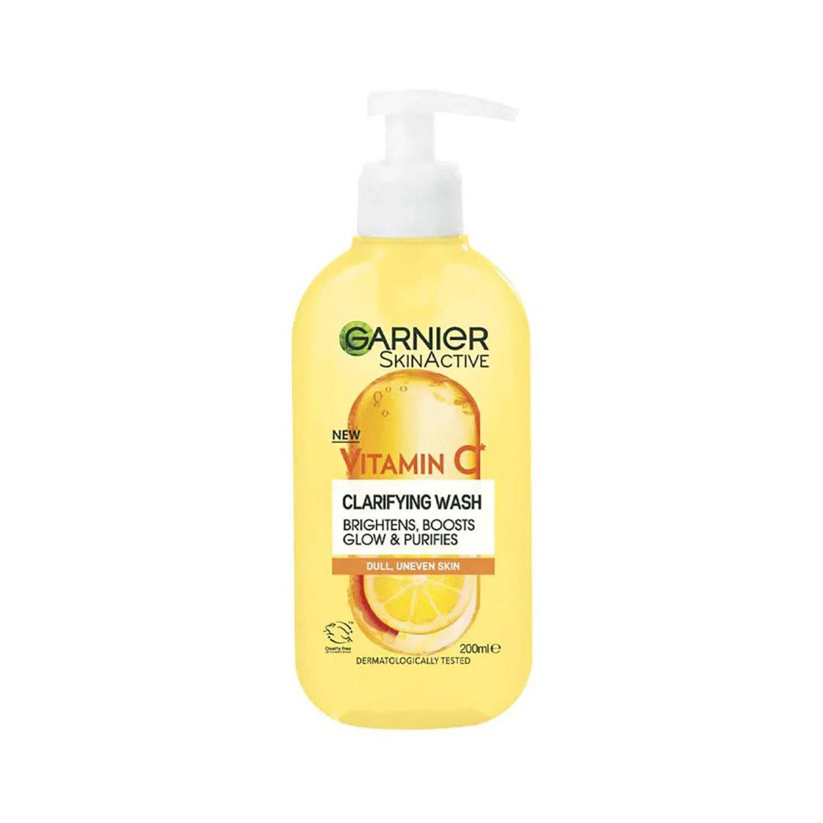Garnier Vitamin C Clarifying Wash 200ml - Image 1
