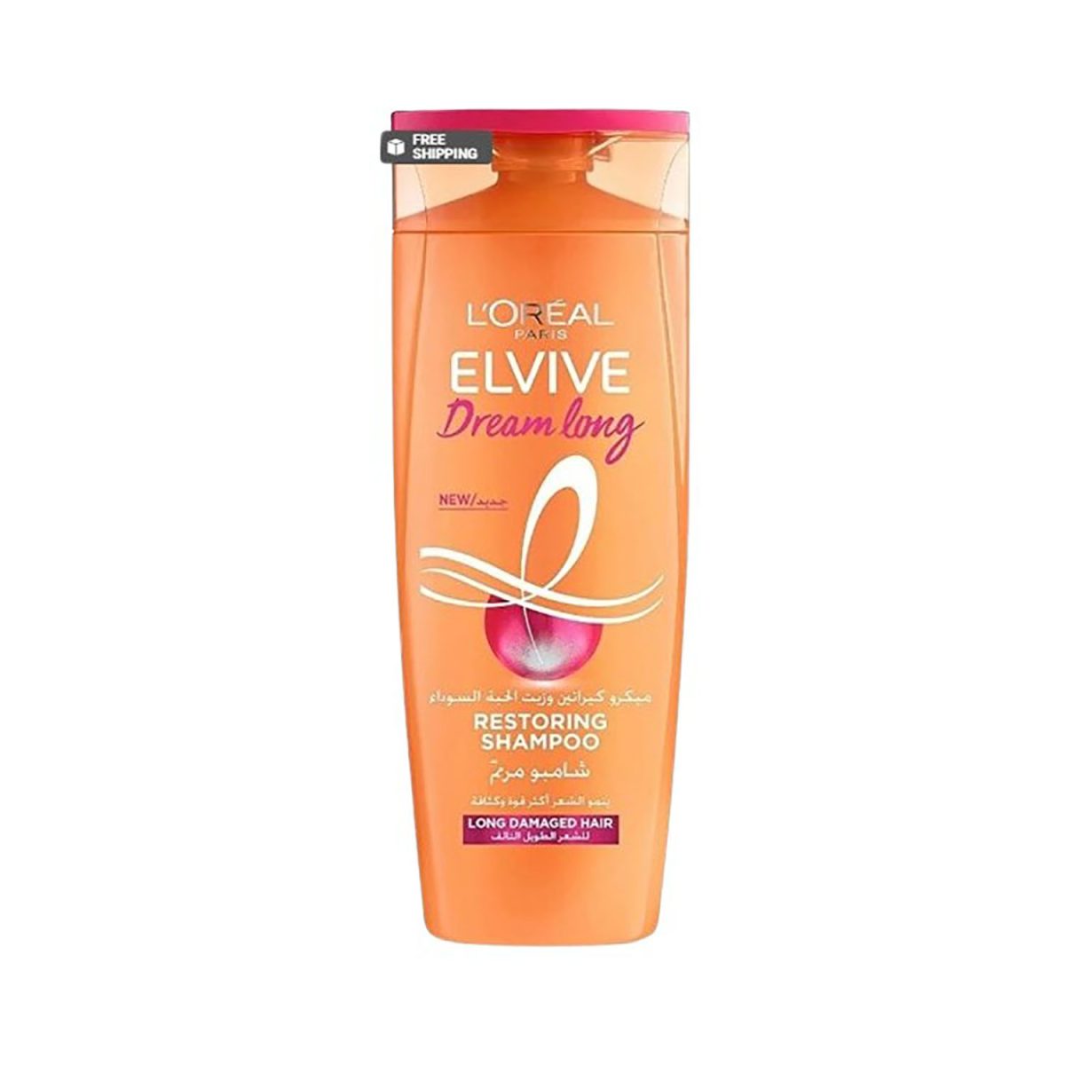 3610340636691 Loreal Elvive Dream Long Restoring Shampoo 400ml - Image 1