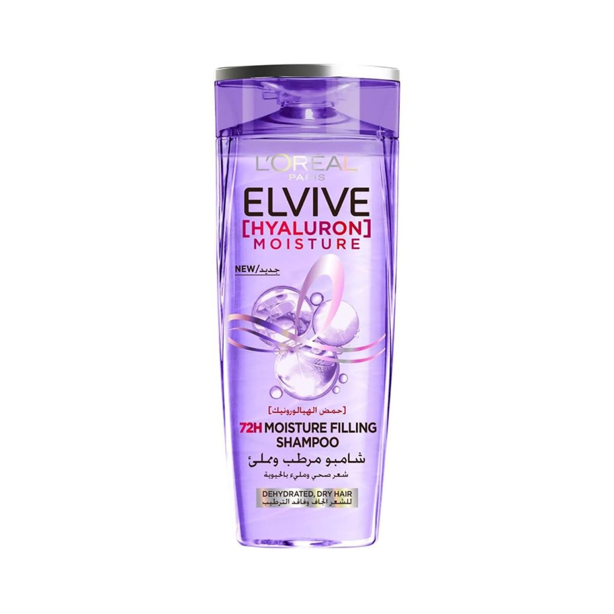 3610340655197 Loreal Elvive Hyaluron Moisture Filling Shampoo 400ml - Image 1