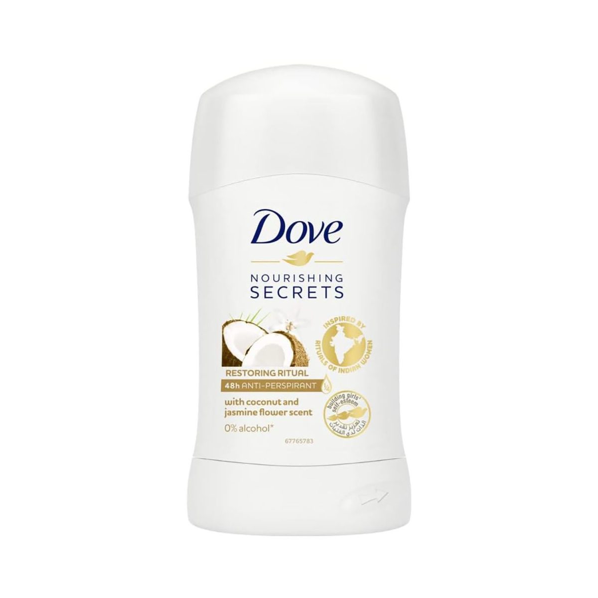 4800888222794 Dove Nourishing Secrets Coco Jasmine Deo Stick 40gm - Image 1