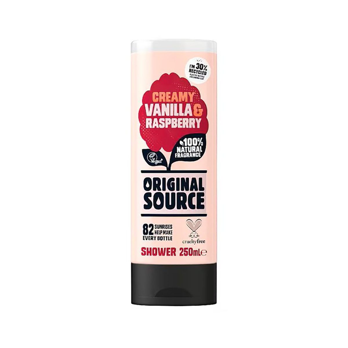 Original Source Vanilla and Raspberry Shower Gel 250ml - Image 1