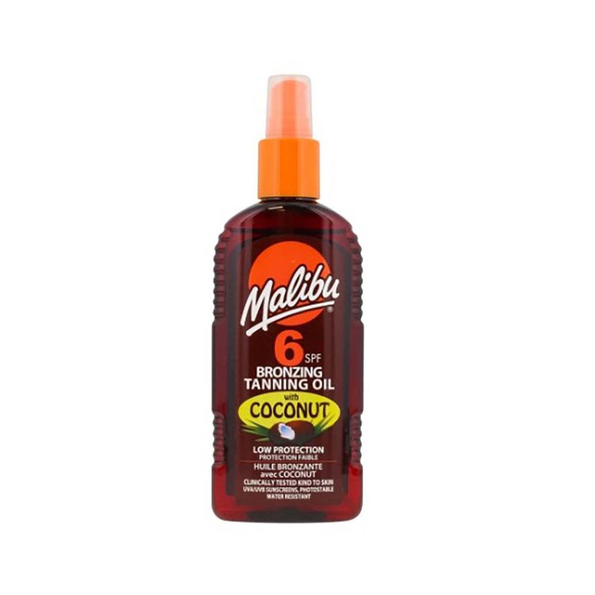 5025135117947.jpg Malibu Bronzing Tanning Oil SPF6 200ml - Image 1