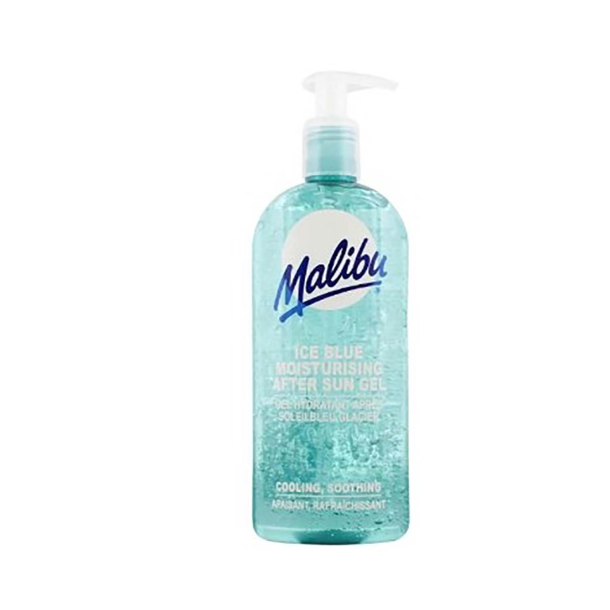 5025135120725.jpg Malibu After Sun Ice Blue Cooling Gel 400ml - Image 1