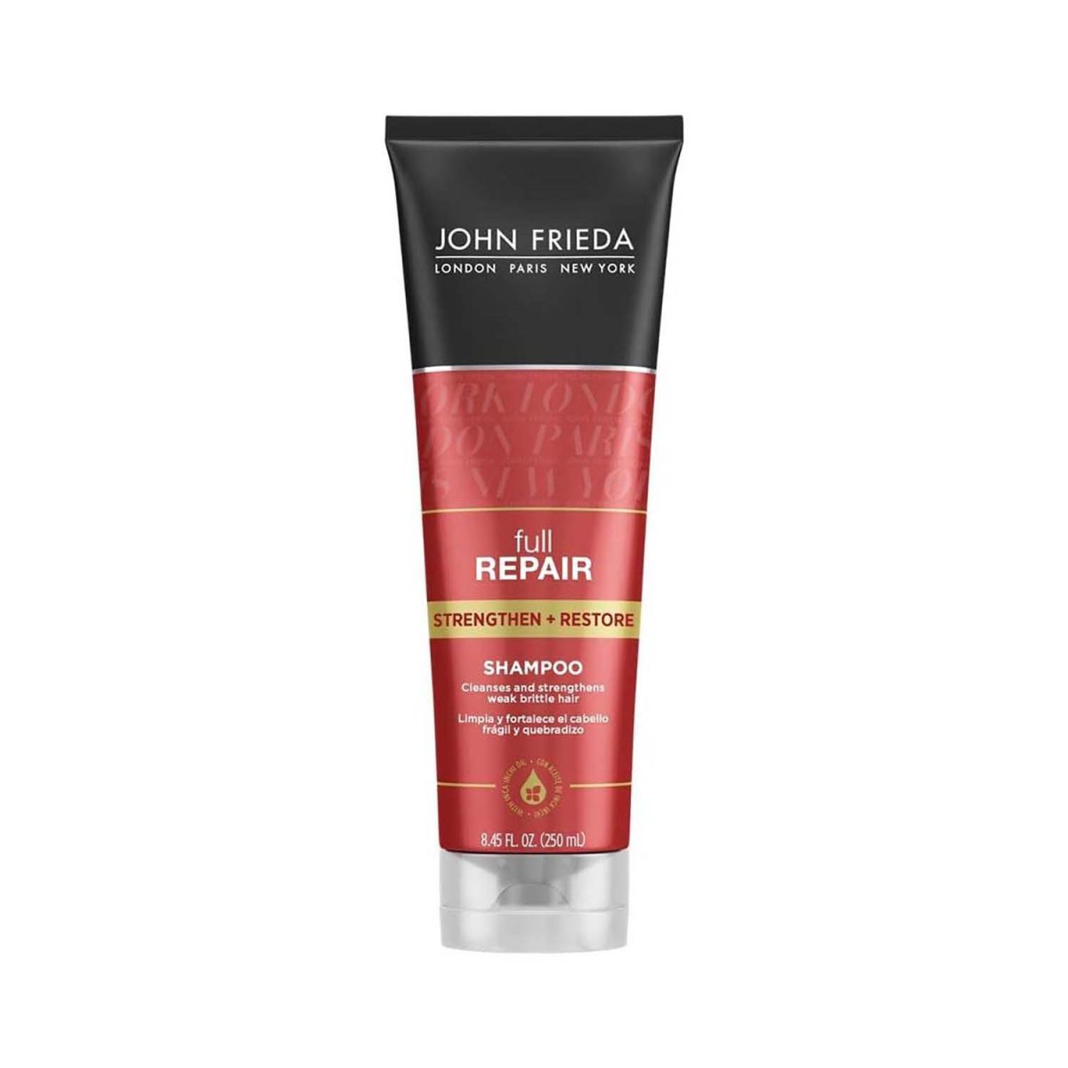 5037156159653.jpg John Frieda Repair and Strengthen Shampoo 250ml - Image 1