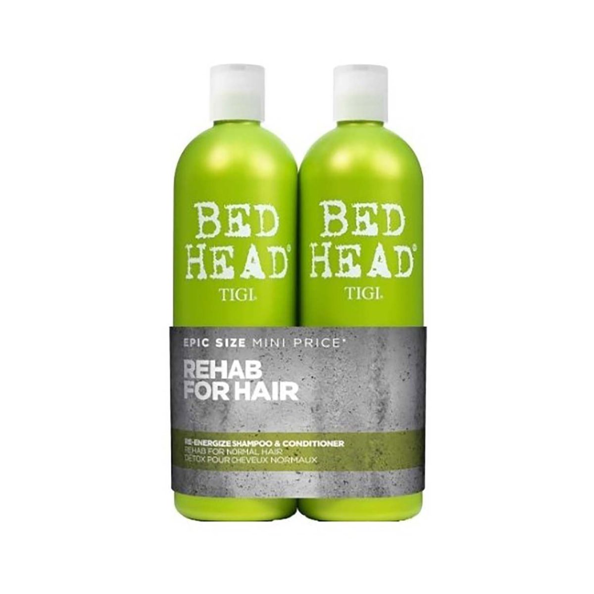 615908950991.jpg TIGI Bed Head Re Energize Duo Shampoo and Conditioner 750ml - Image 1