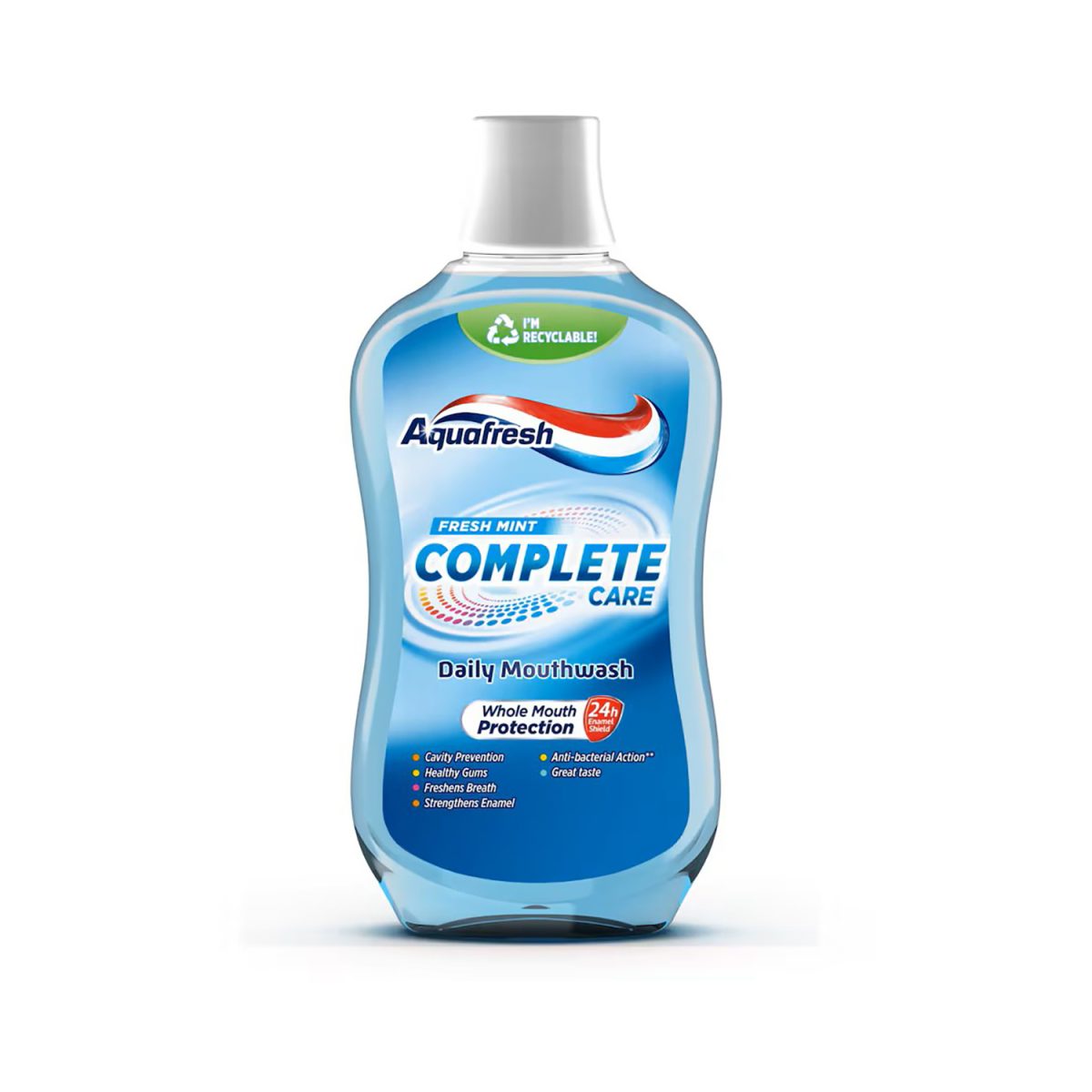 6200000079714.jpg Aquafresh Complete Care Mouthwash Fresh Mint 500ml - Image 1