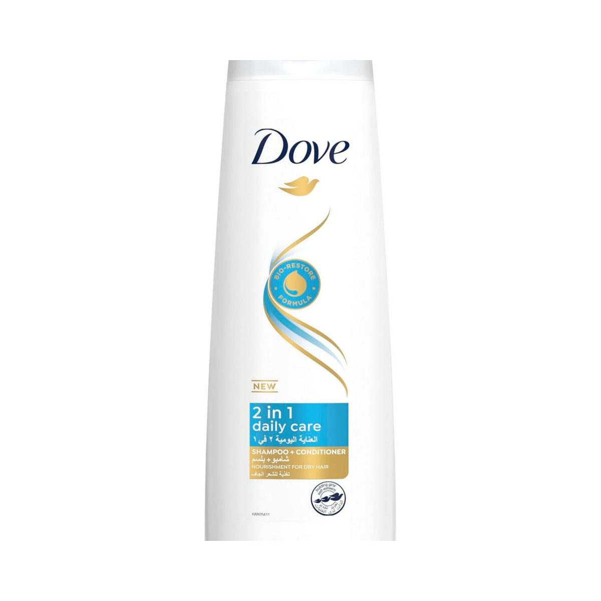 6281006532441 Dove Daily Care Shampoo + Conditioner 200ml - Image 1
