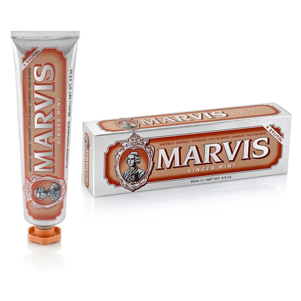 Marvis Ginger Mint Toothpaste 85ml - Image 1