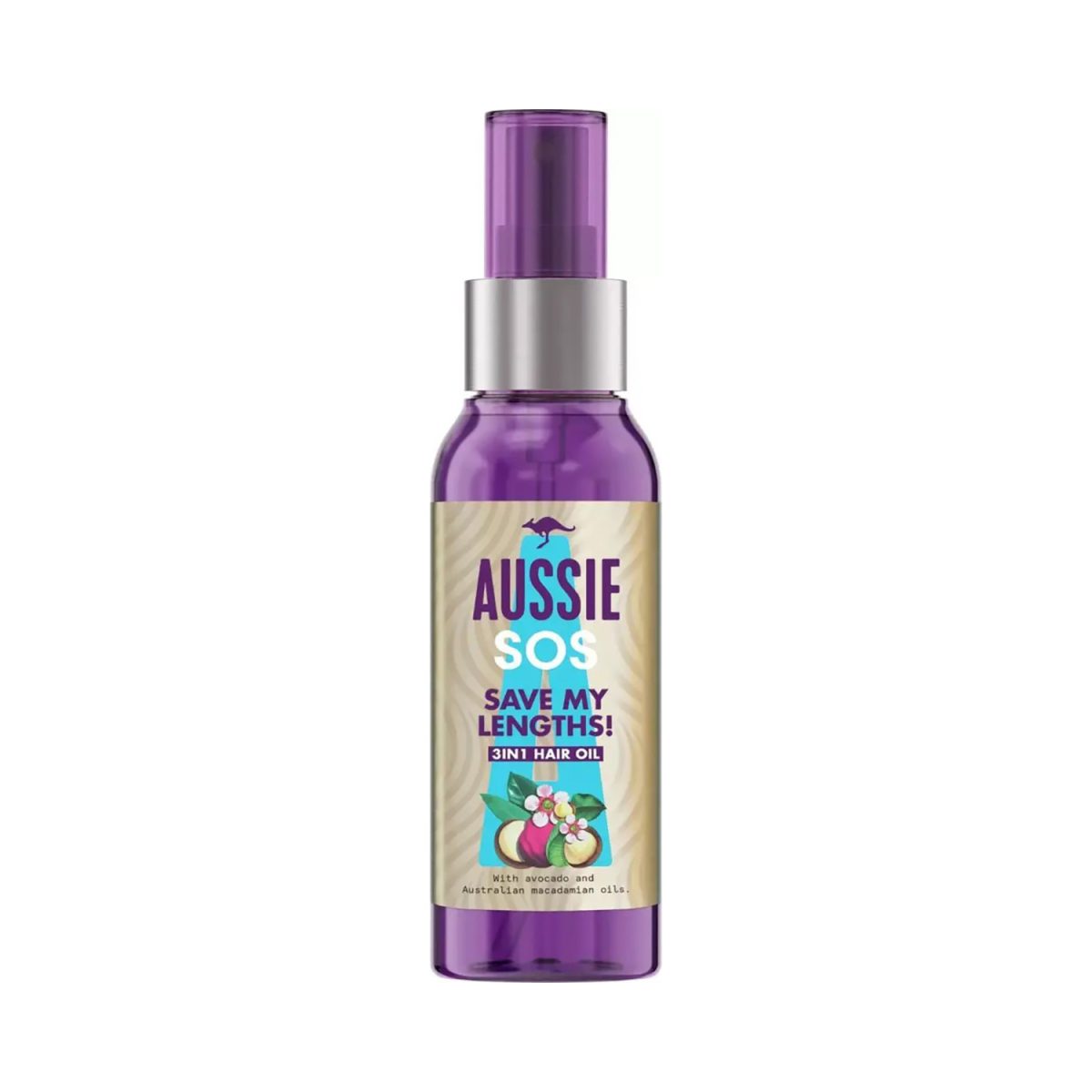 Aussie SOS Save My Long Hair 3-in-1 Oil 100ml - Image 1