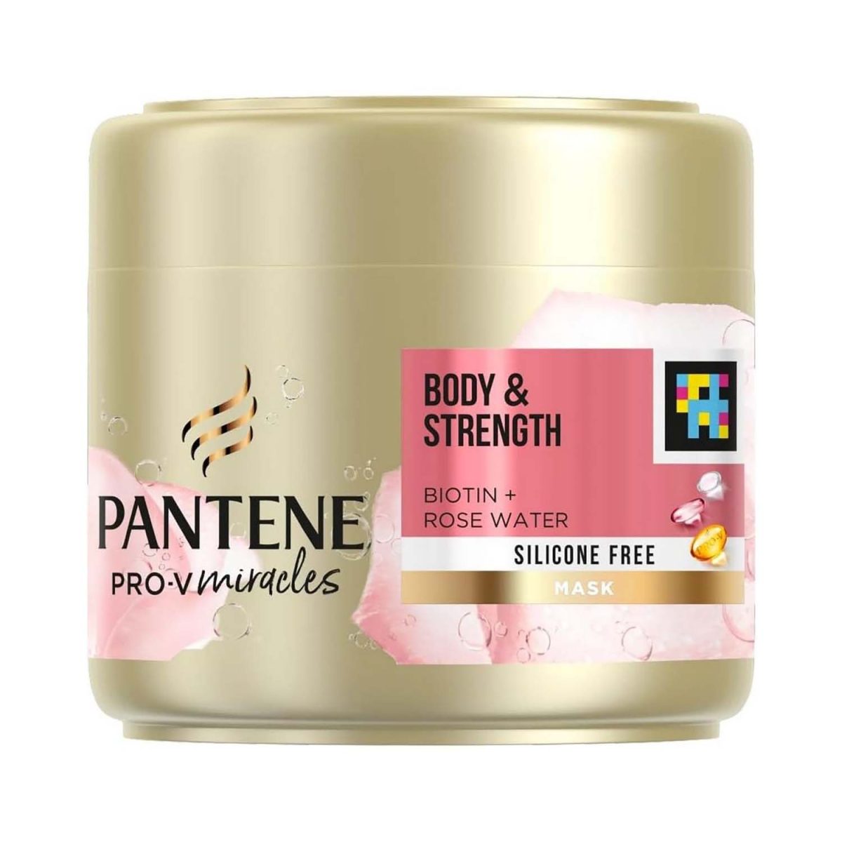 8006540756911 Pantene Pro V Body and Strength Hair Mask 300ml - Image 1