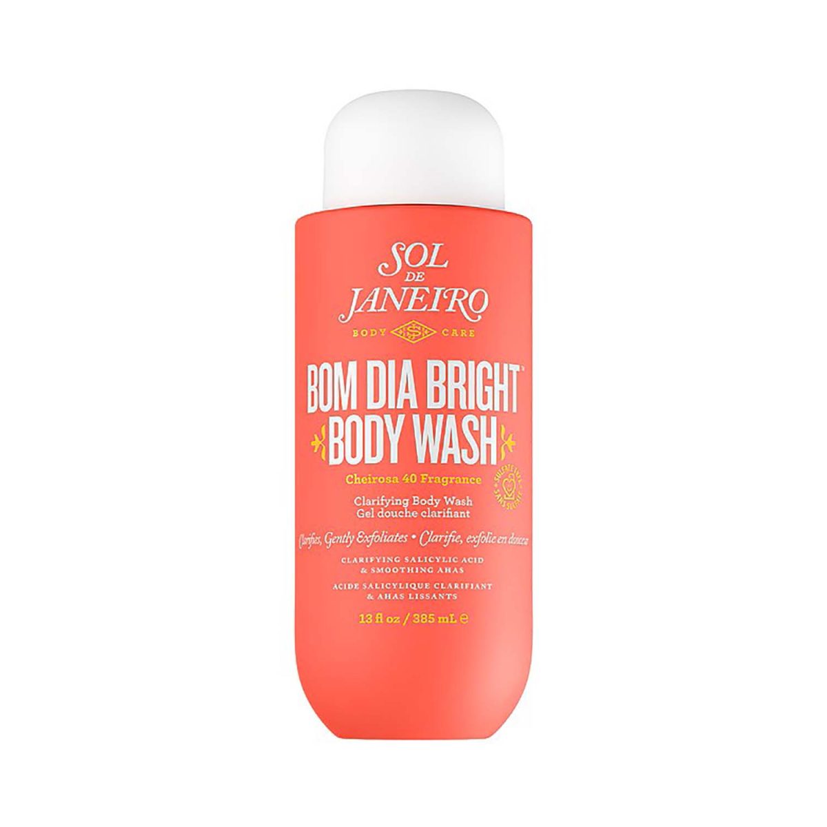 810912032682.jpg Sol de Janeiro Bom Dia Bright AHA BHA Body Wash 385ml - Image 1