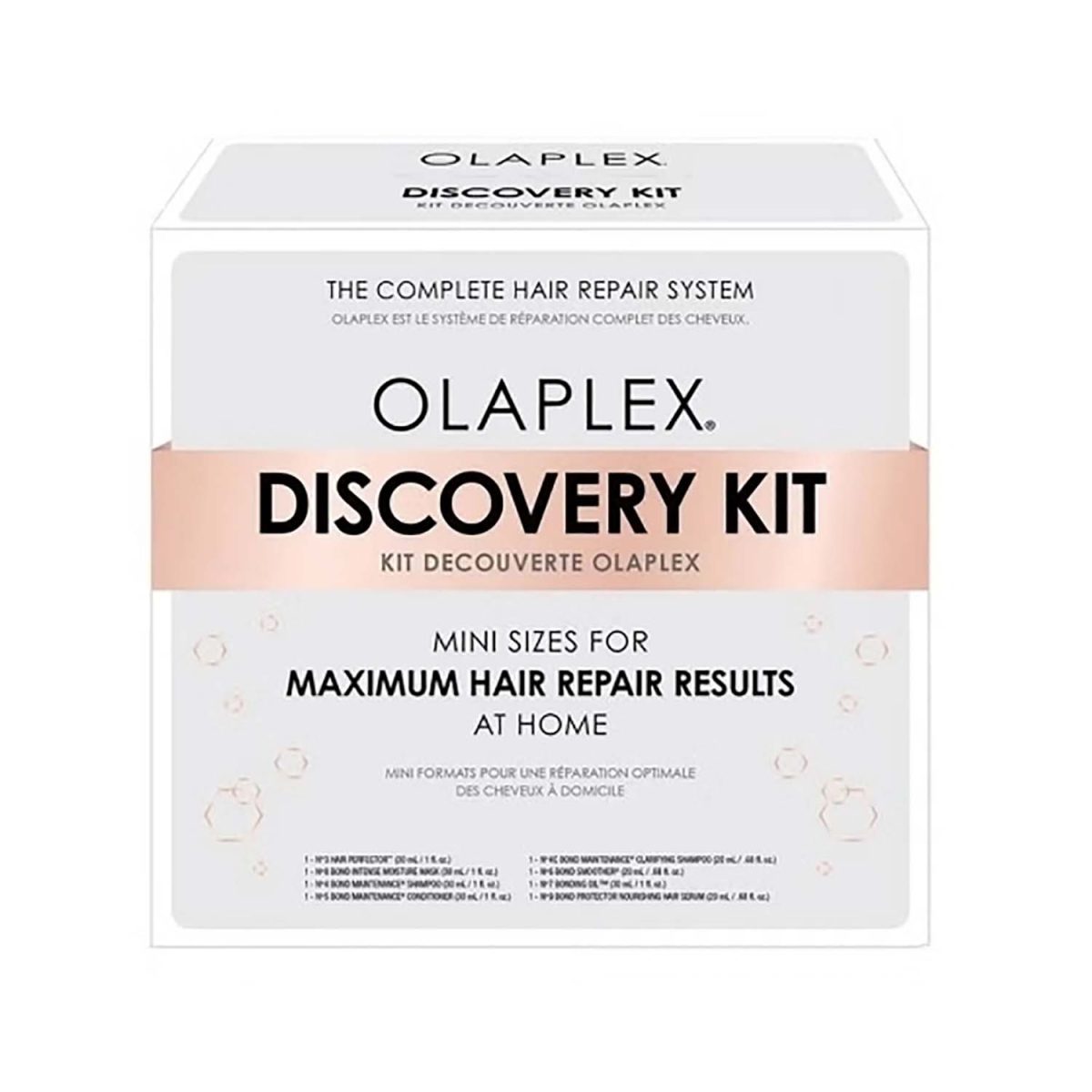 850045076023.jpg Olaplex Discovery Hair Repair Kit Complete Set - Image 1