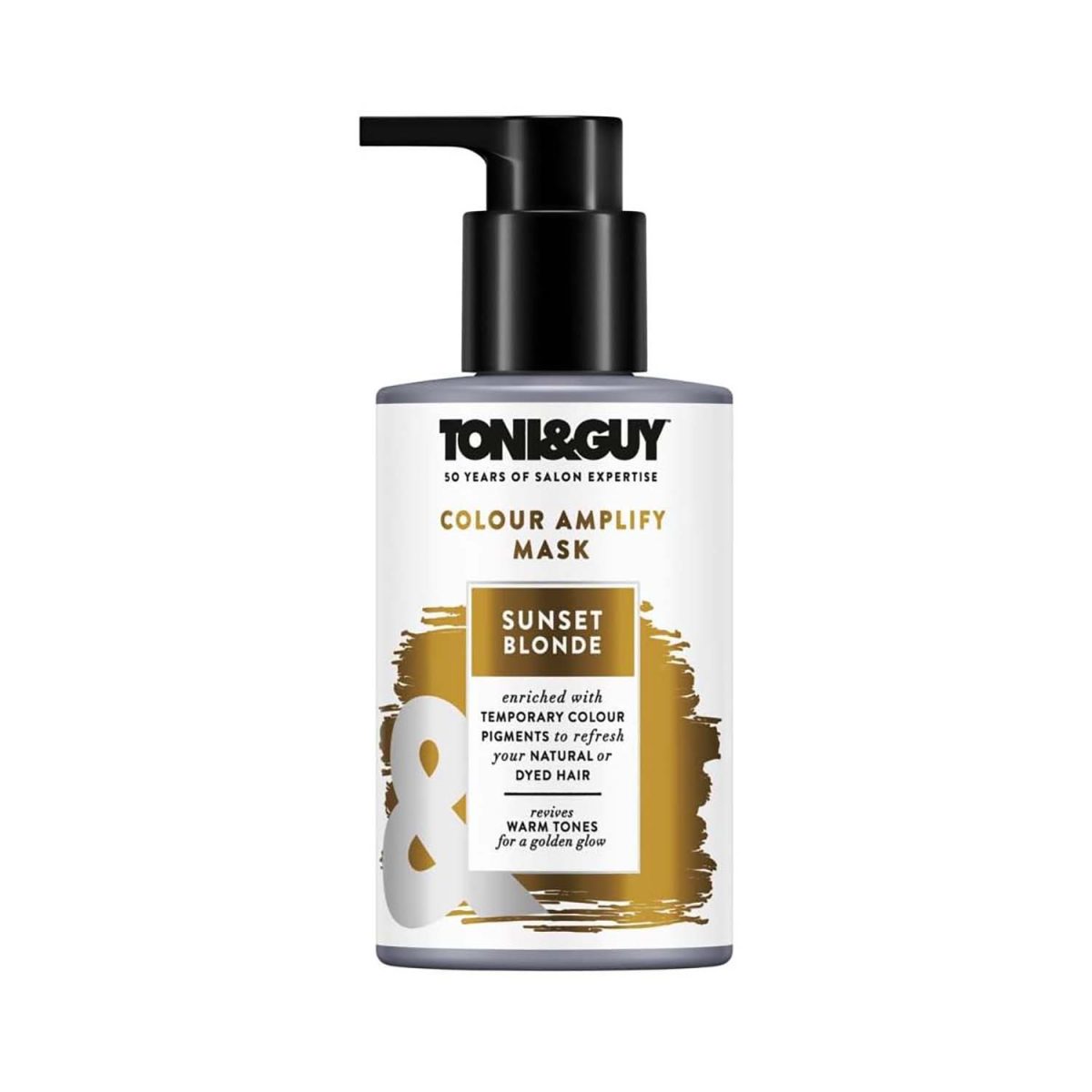8710522861257.jpg Toni and Guy Colour Amplify Mask Sunset Blonde 200ml - Image 1