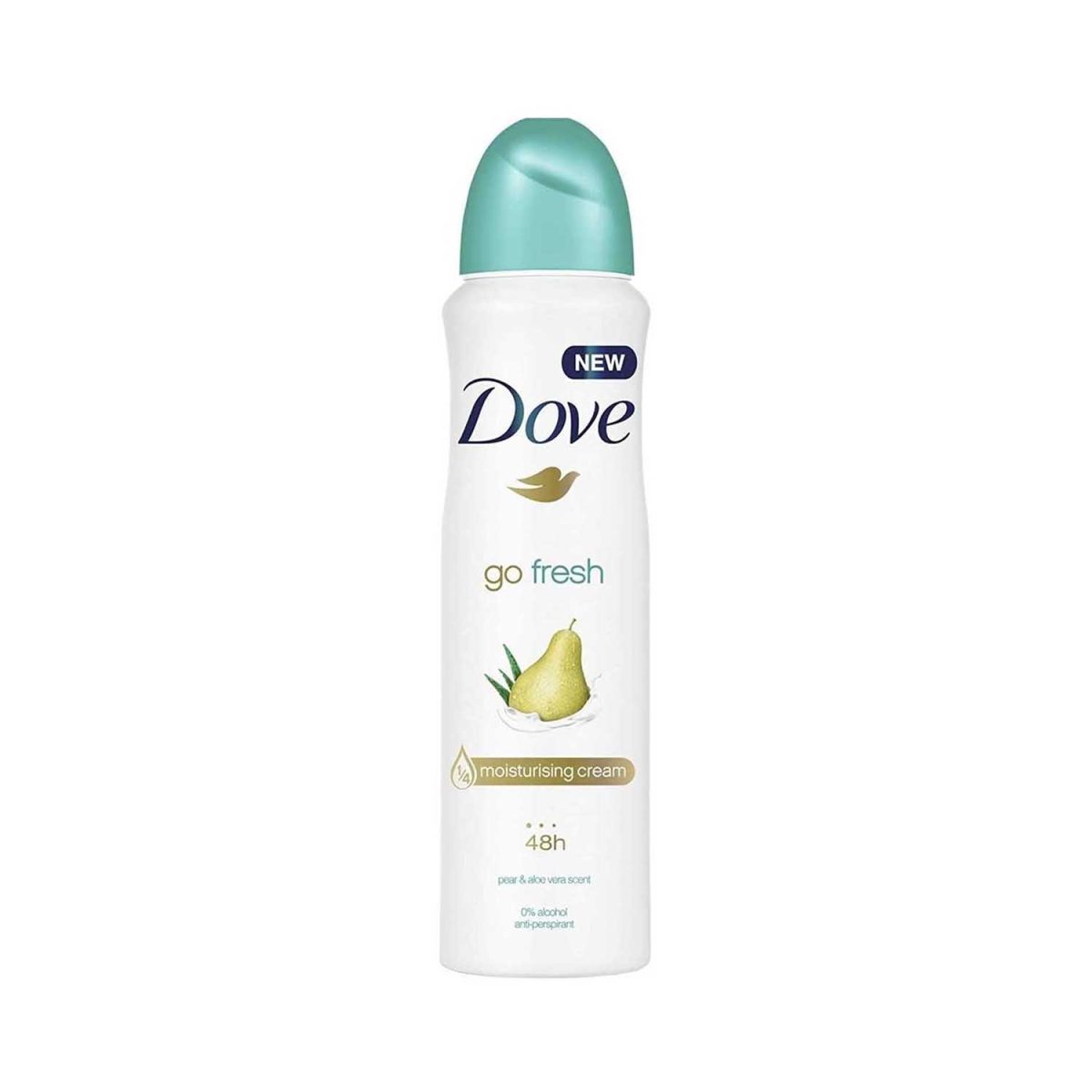 8710908559204 Dove Pear and Aloe Vera Body Spray 250ml - Image 1
