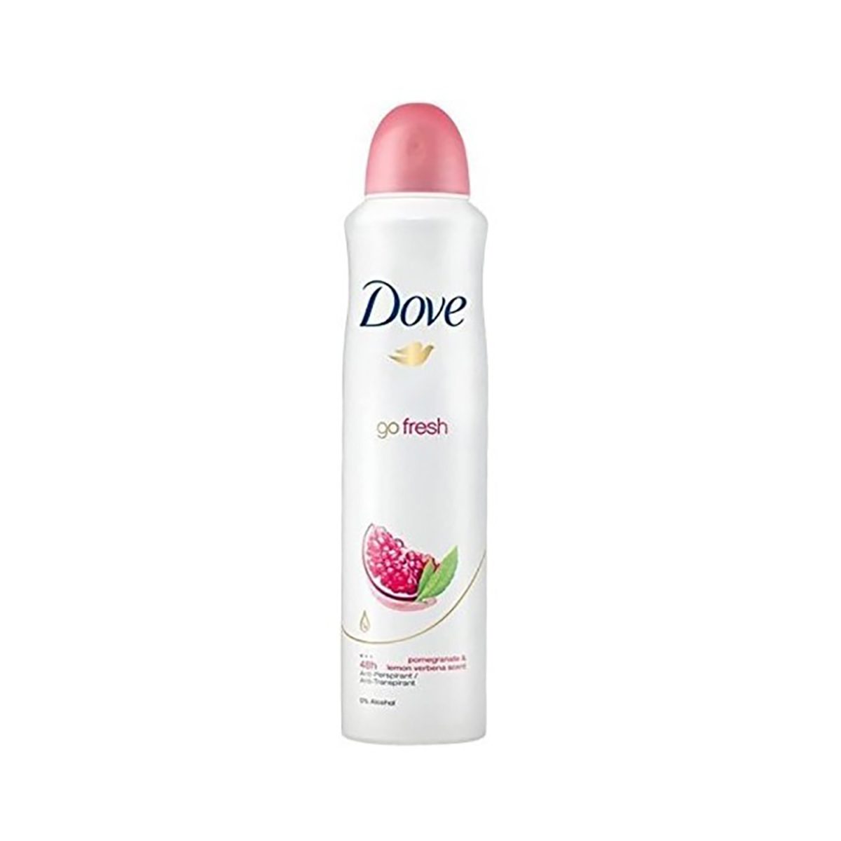 8711600786257.jpg Dove Pomegranate and Lemon Body Spray 250ml - Image 1