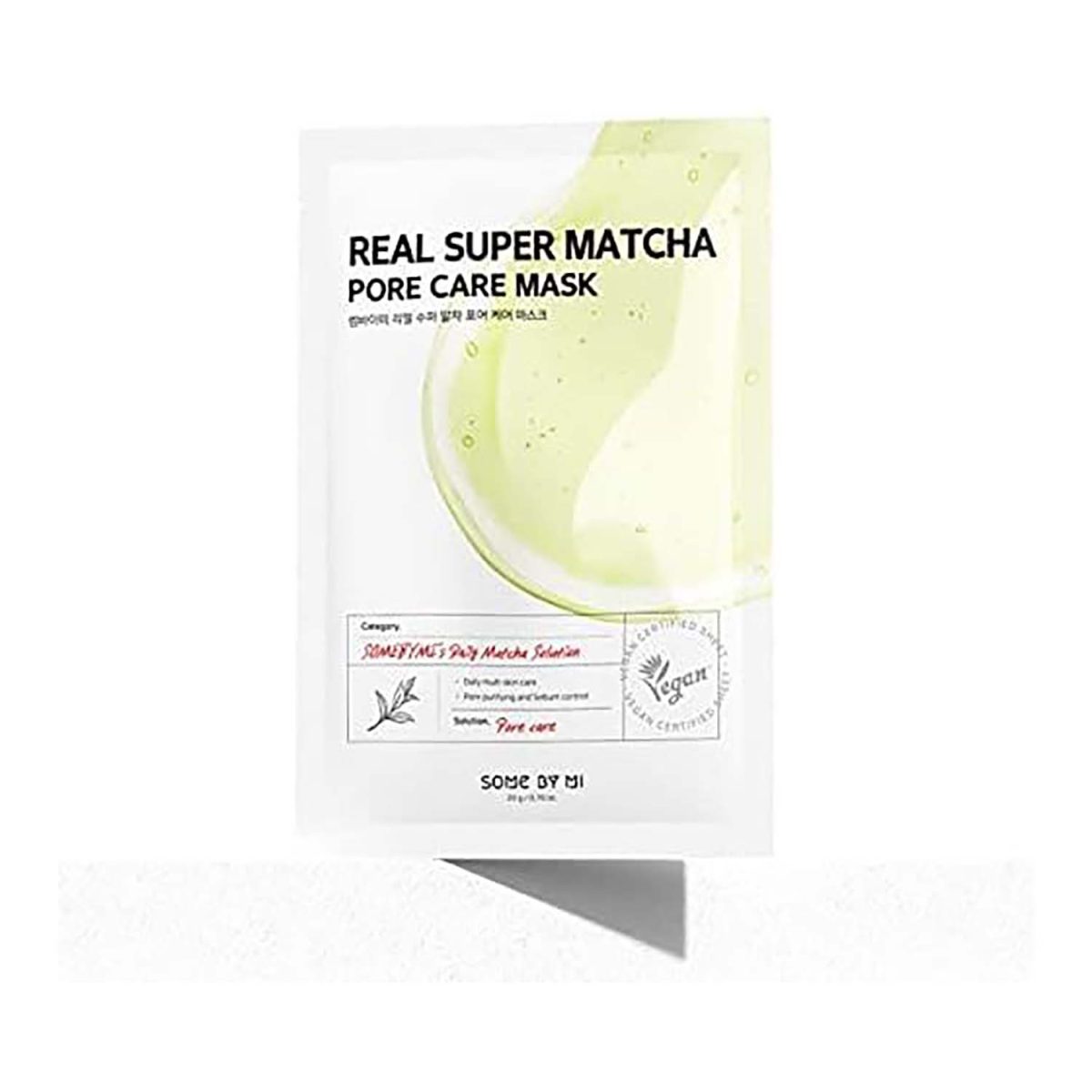 8809647391524.jpg Some By Mi Real Super Matcha Pore Care Beauty Mask 1 Sheet - Image 1