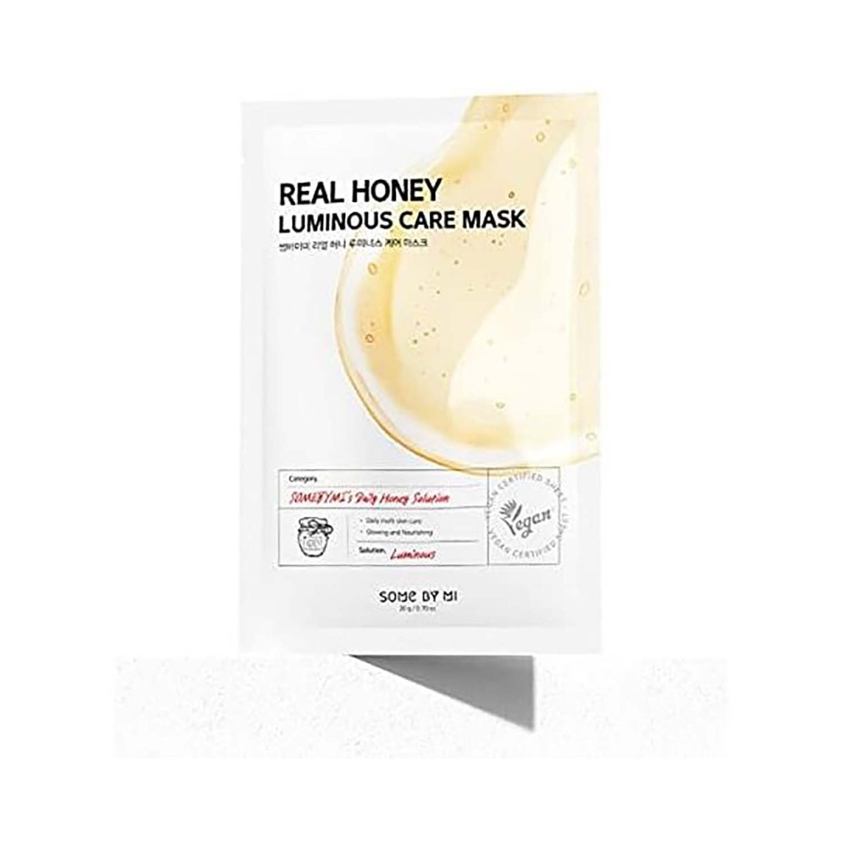 8809647391531.jpg Some By Mi Real Honey Luminous Care Beauty Mask 1 Sheet - Image 1