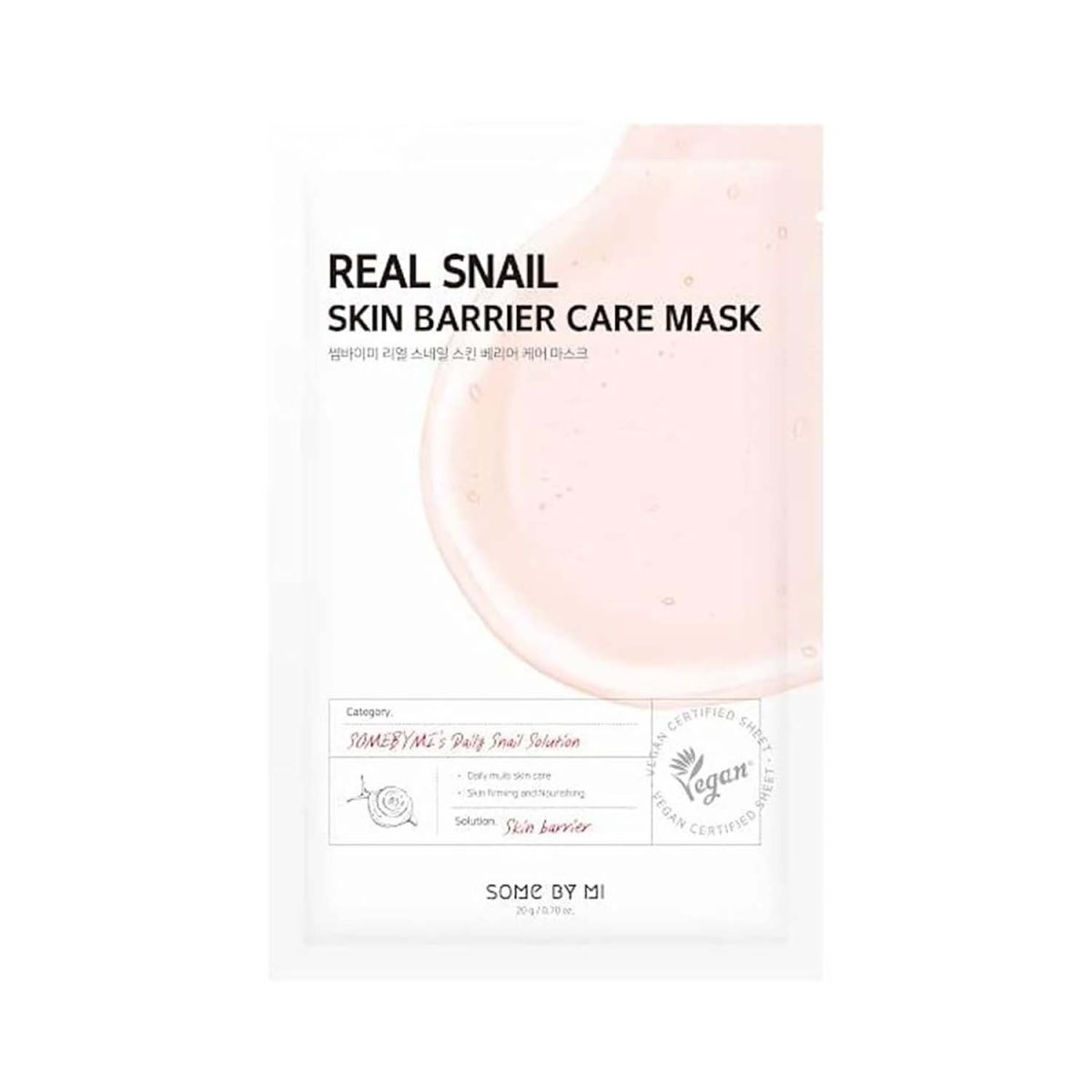 Some By Mi Real Snail Barrier Mask - Image 1