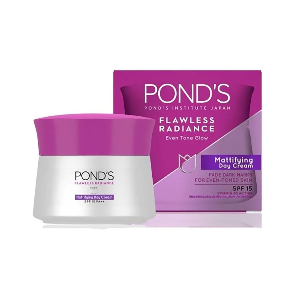 8999999503697.jpg Ponds Flawless Mattifying Day Cream 50g - Image 1