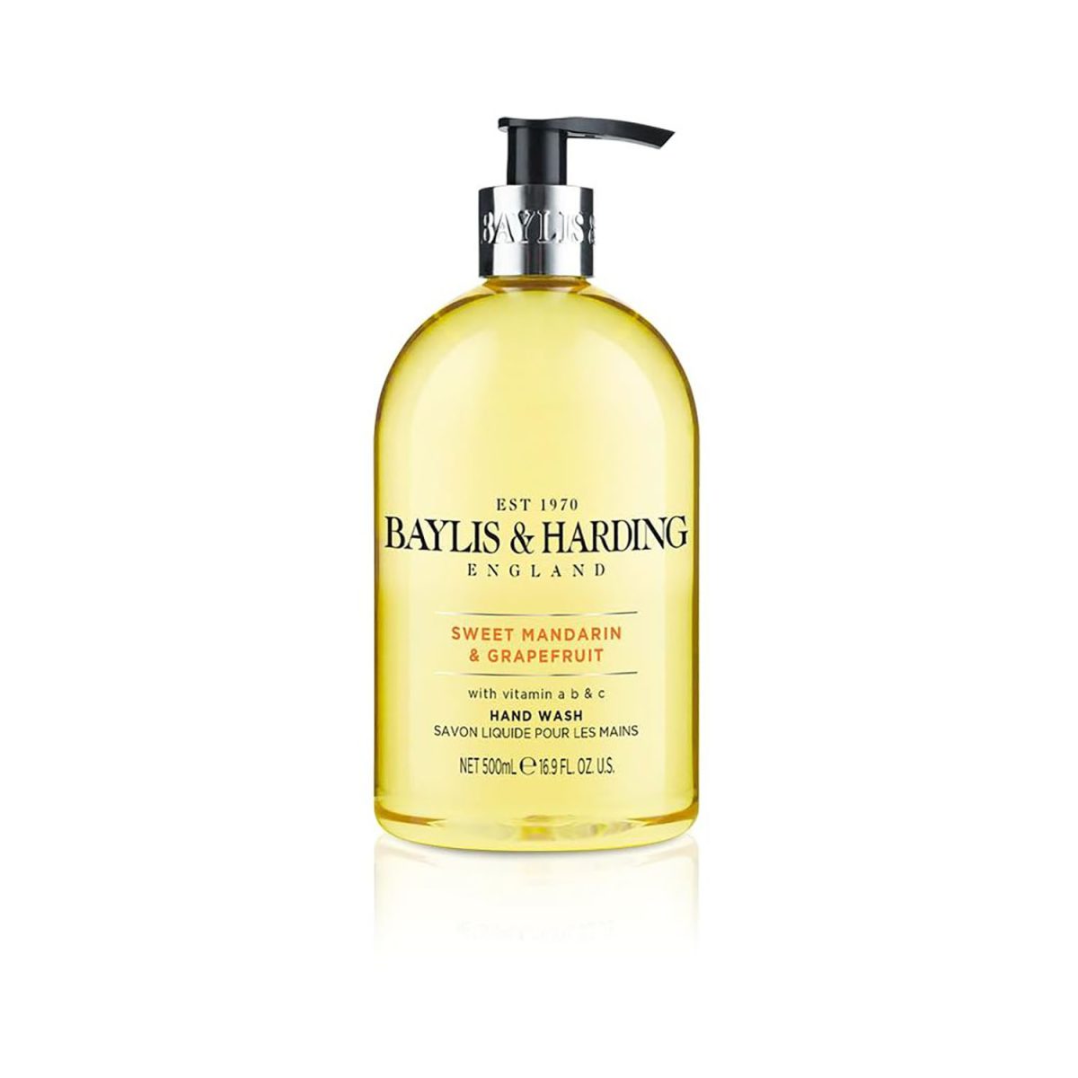 17854017542 Baylis & Harding Sweet Mandarin & Grapefruit Hand Wash 500 ml - Image 1