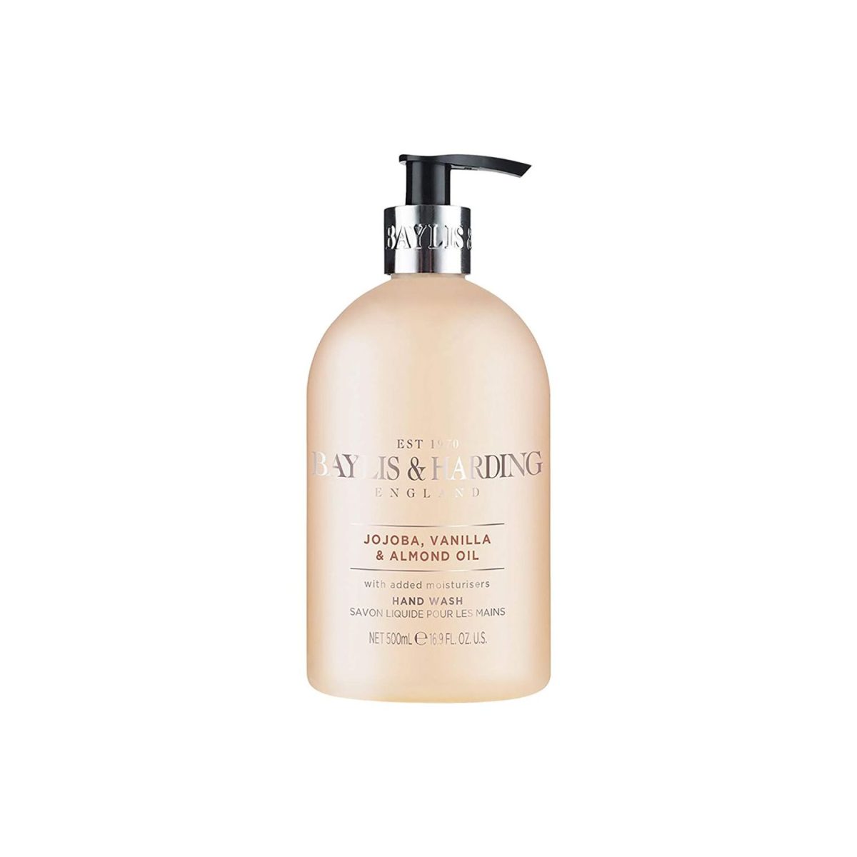17854054257 Baylis and Harding Sweet Jojoba Hand Wash 500ml - Image 1
