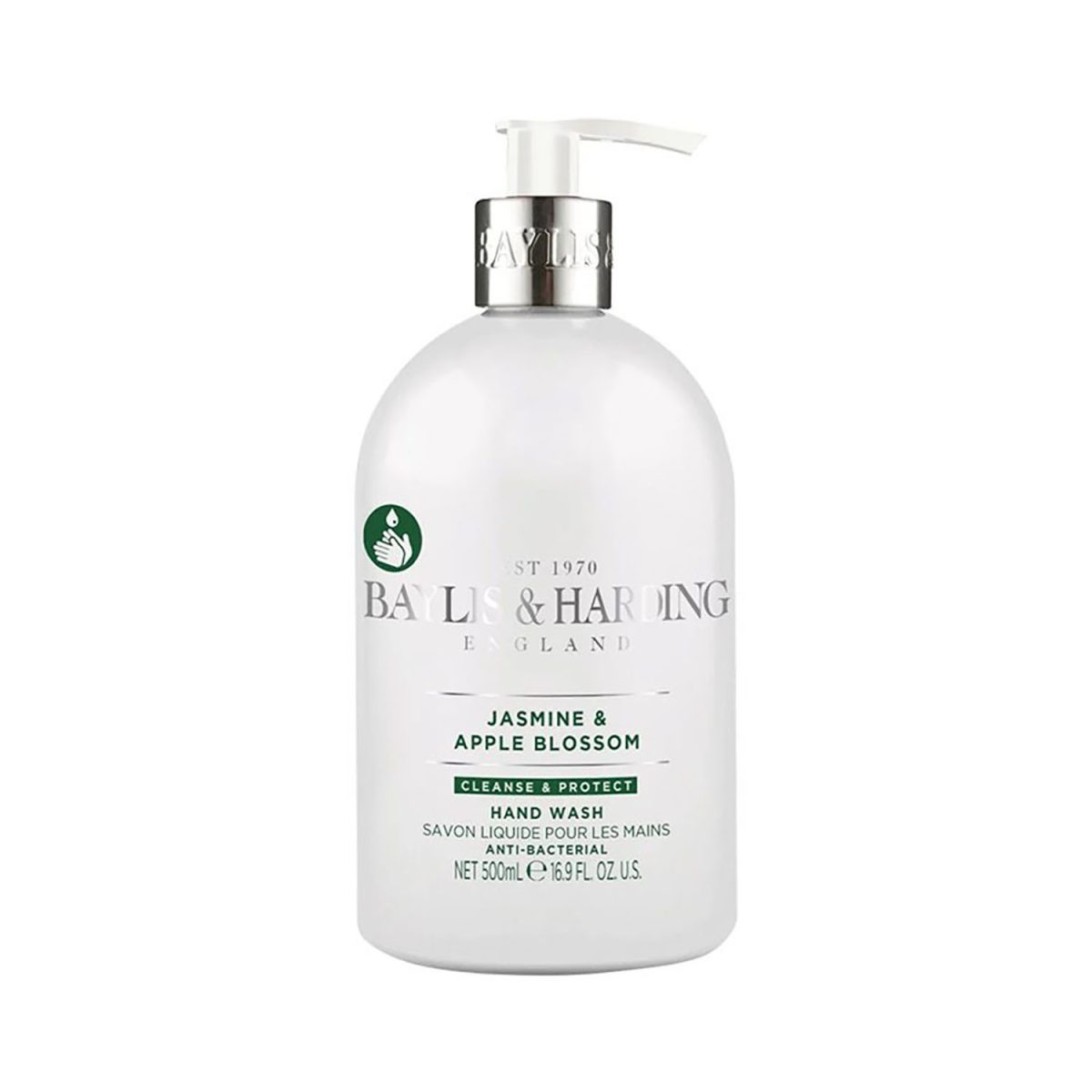 Baylis and Harding Antibacterial Jasmine Hand Wash 500ml - Image 1