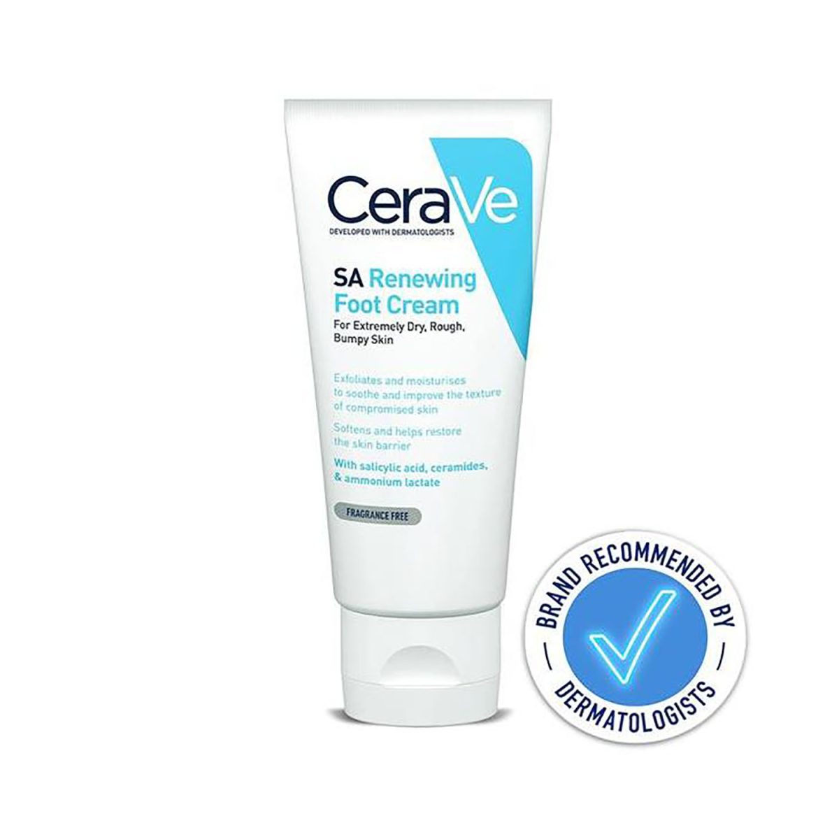 Cerave SA Renewing Foot Cream 88ml - Image 1