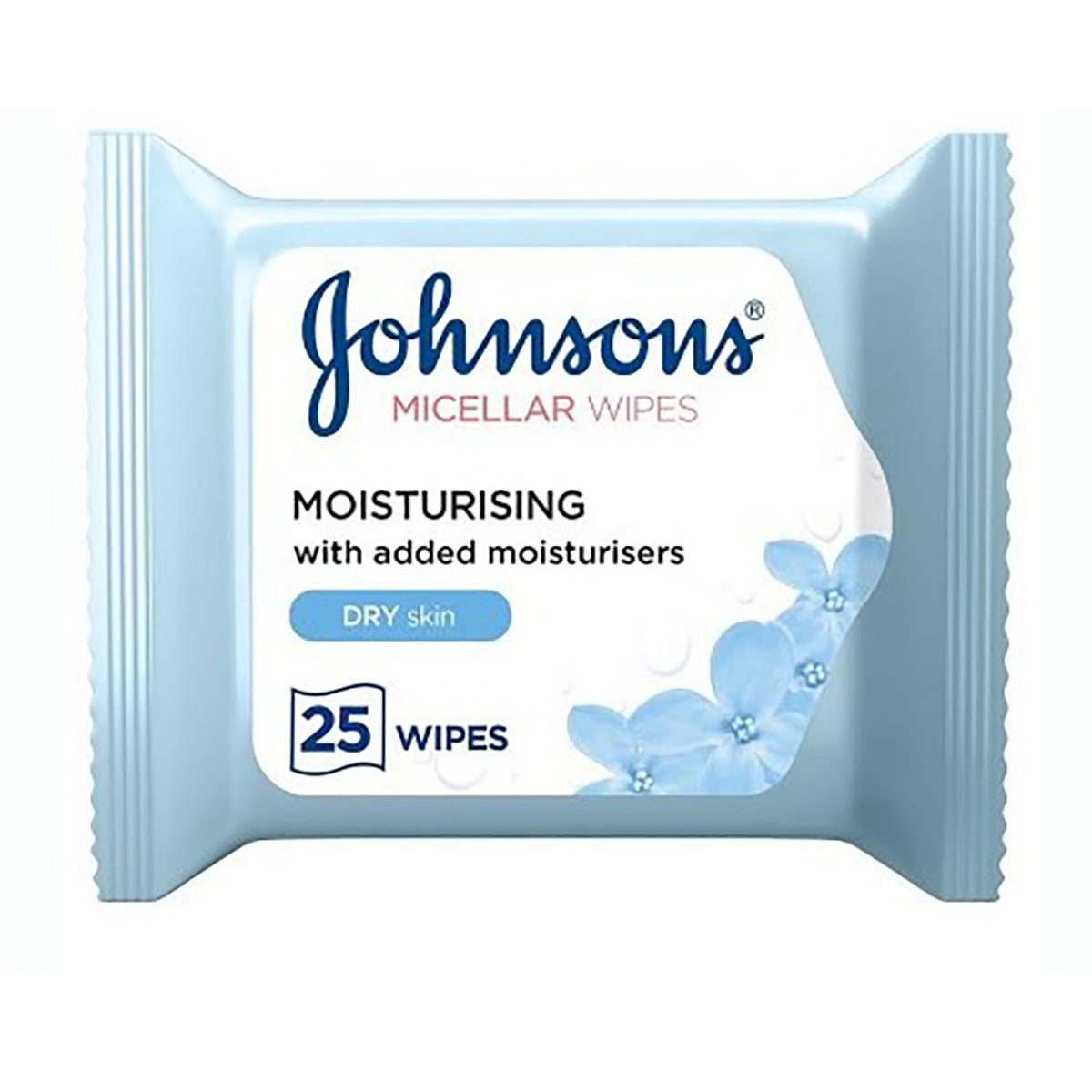 Johnsons Moisturising Makeup Wipes 25 Pack - Image 1