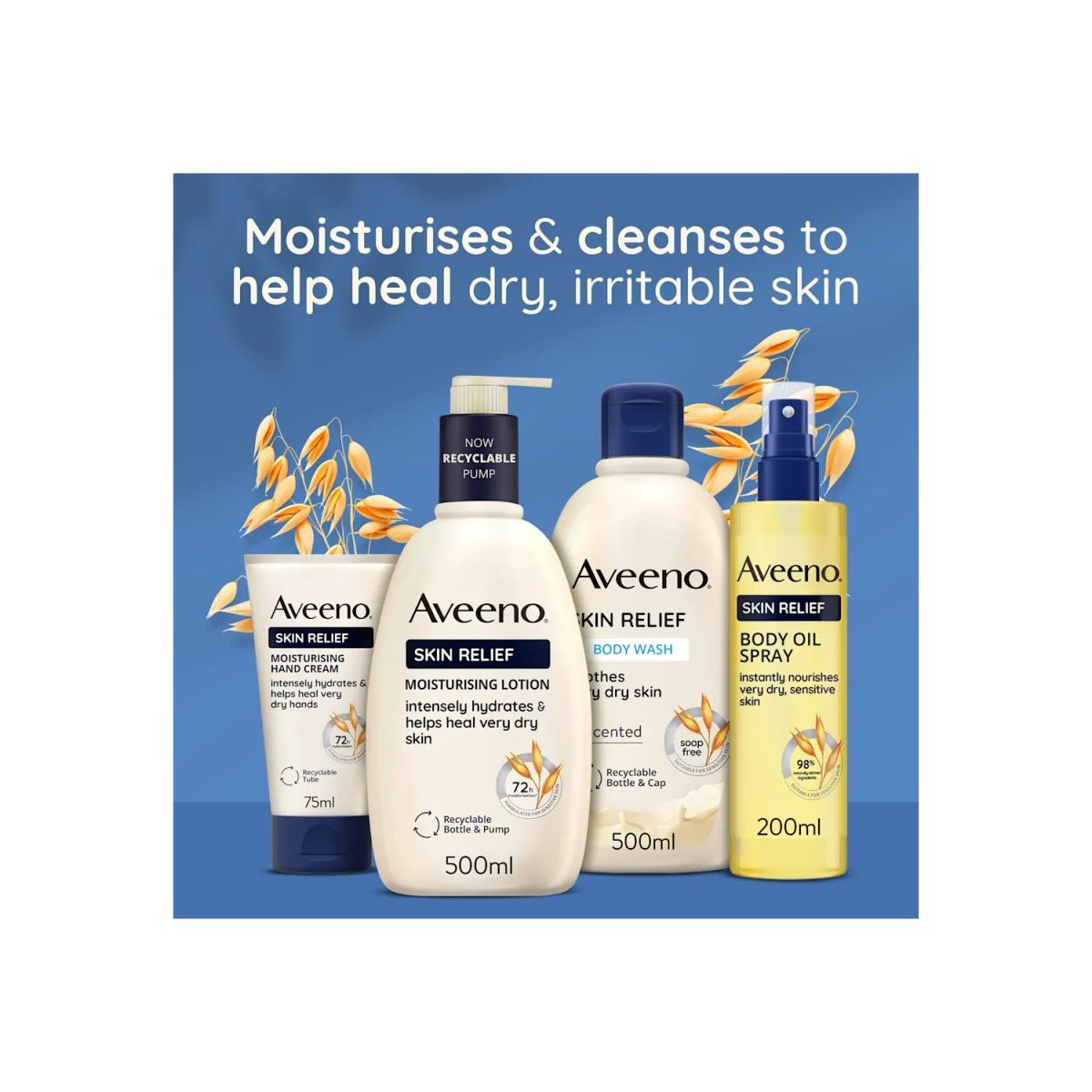 Aveeno Skin Relief Hand Cream 75ml - Image 2