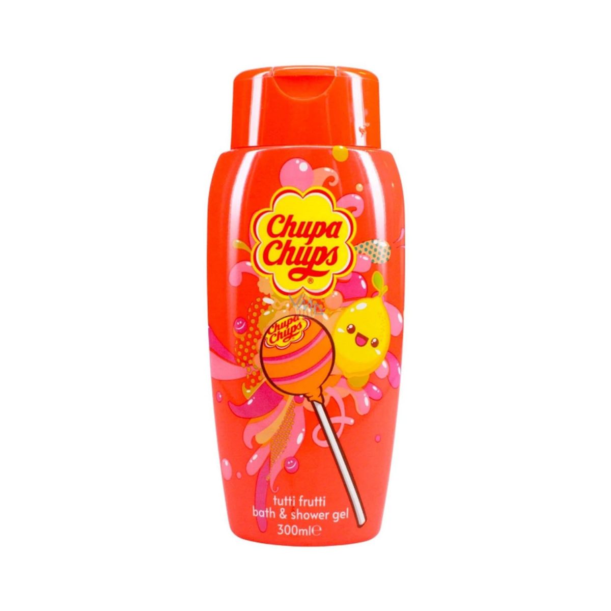 5013692273077 Chupa Chups Bath & Shower Gel Tutti Frutti 300ml - Image 1