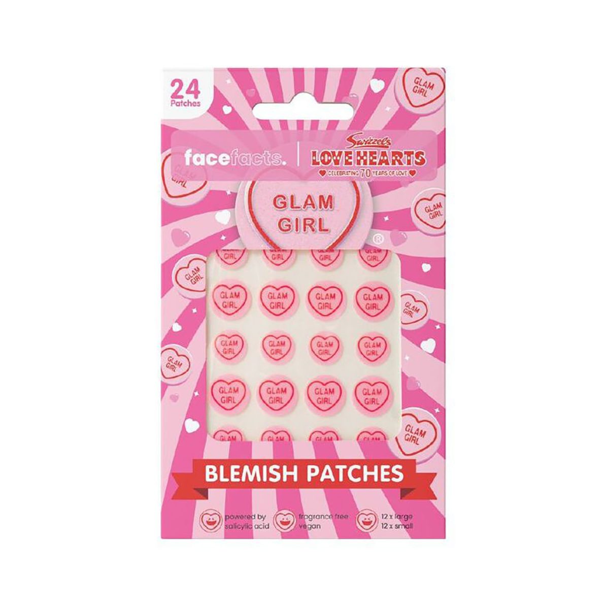 Face Facts X Swizzels Blemish Patches Glam Girl 24 Patches - Image 1