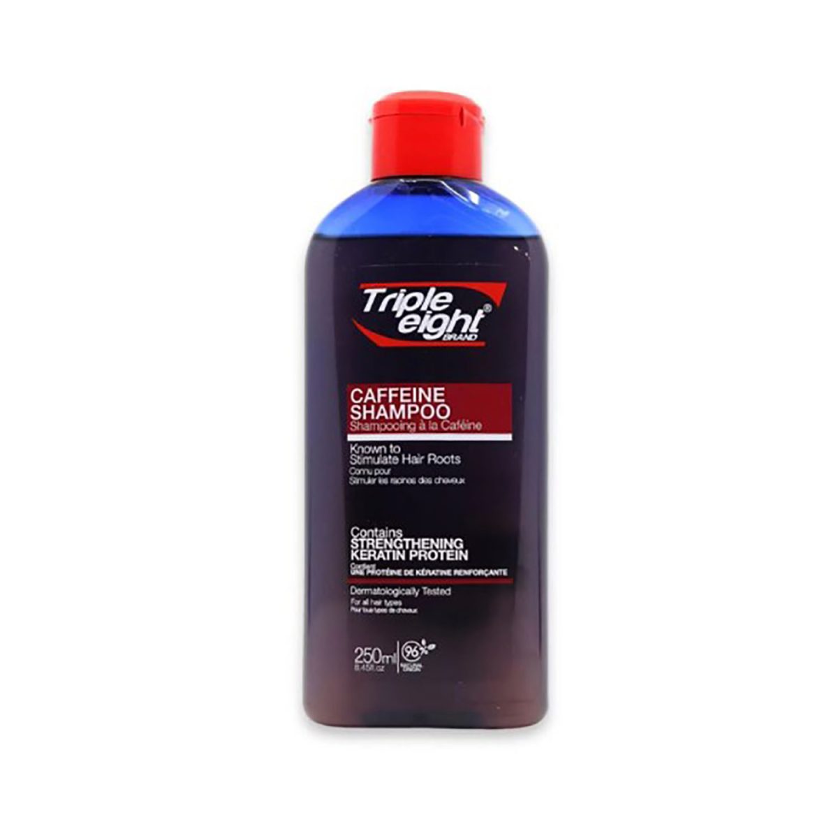 5055586603195 Eight Triple Eight Caffeine Shampoo 250ml - Image 1