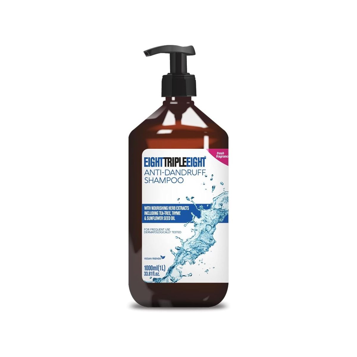 Eight Triple Eight Anti-Dandruff Shampoo 1L - Image 1
