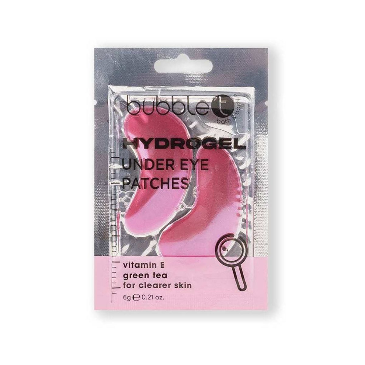 5060591036715 Bubble T Hydrogel Under-Eye Patches with Vitamin E and Green Tea - Image 1