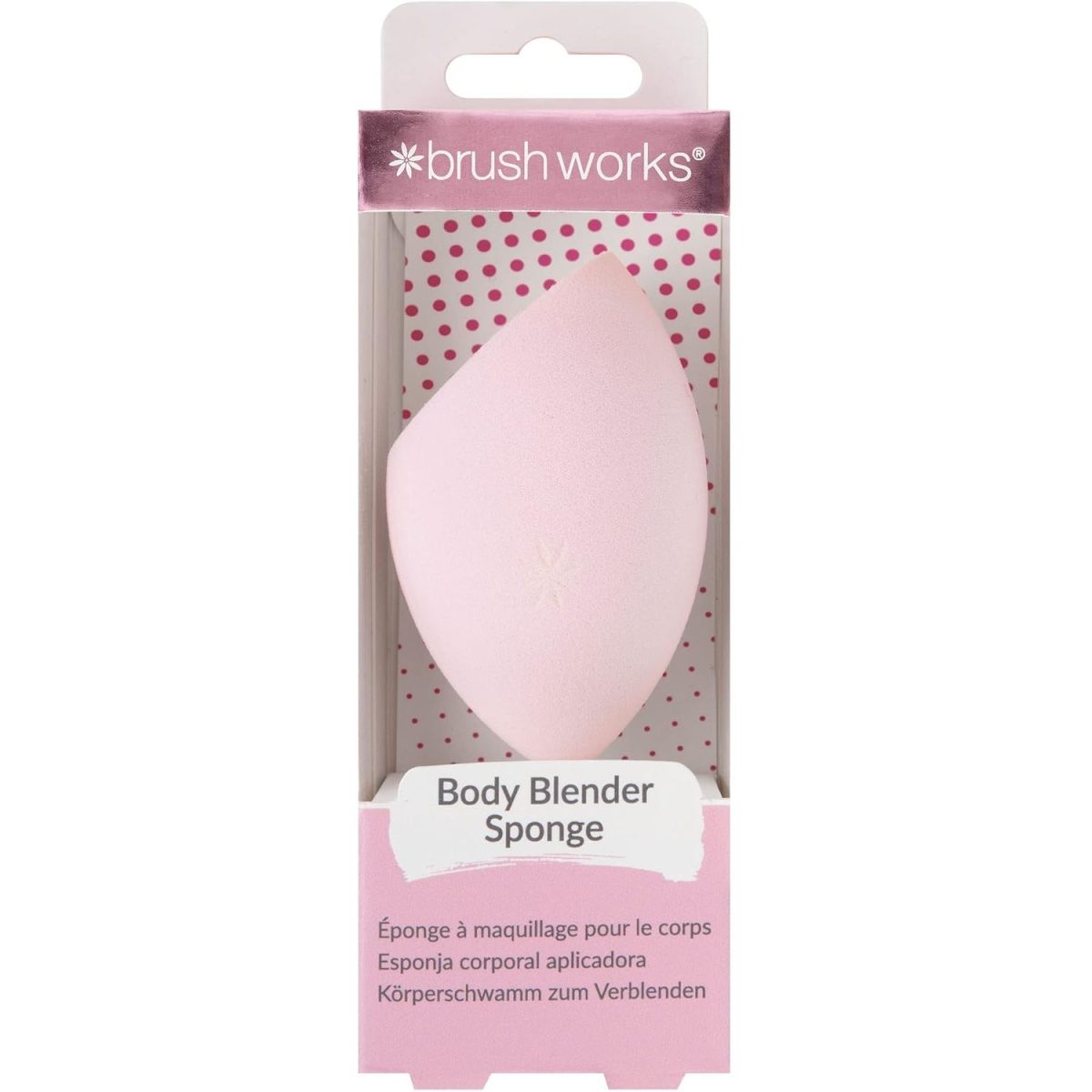 5060903874042 Brushworks Body Blender Sponge 1 Piece - Image 1