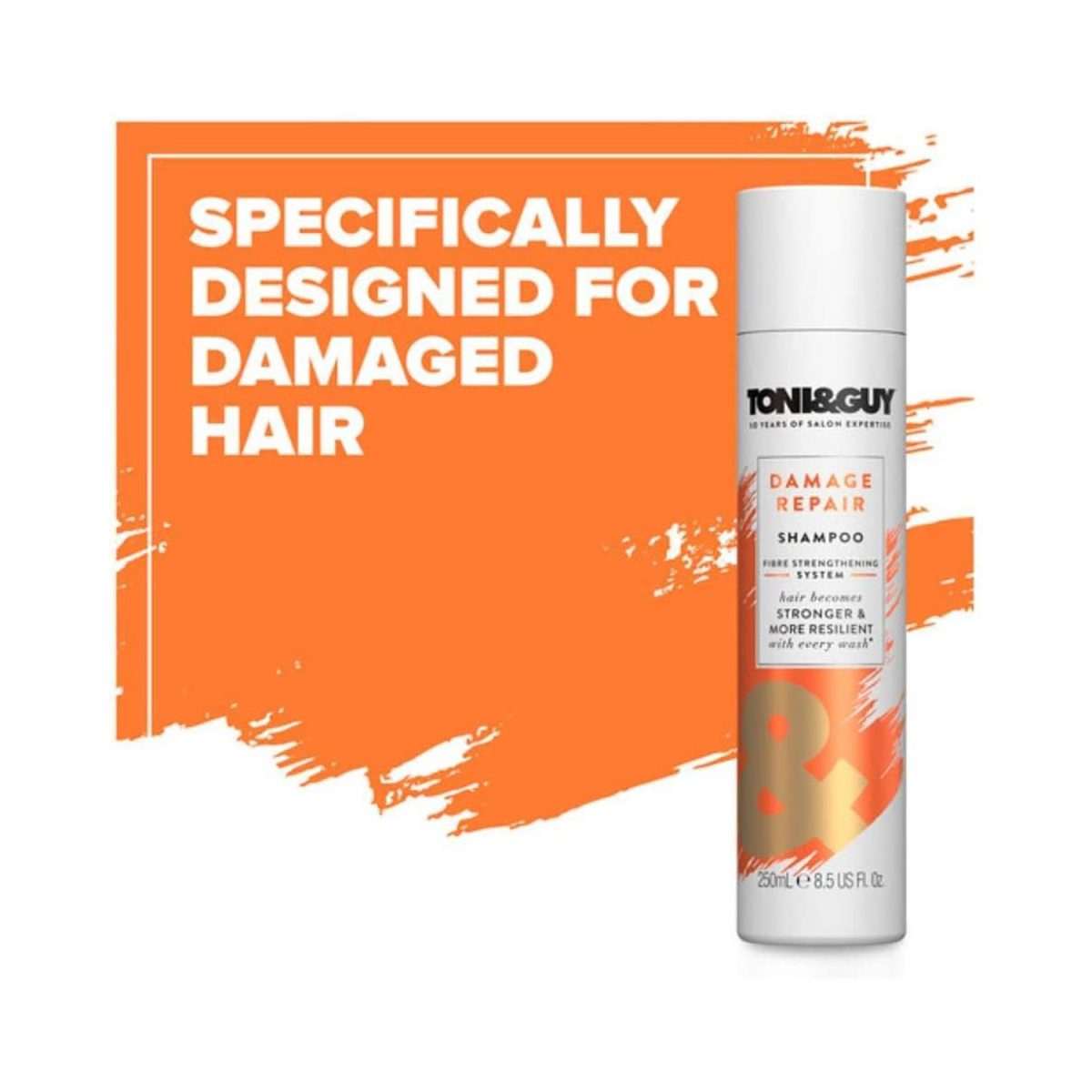 Toni and Guy Damage Repair Shampoo 250ml - Image 2