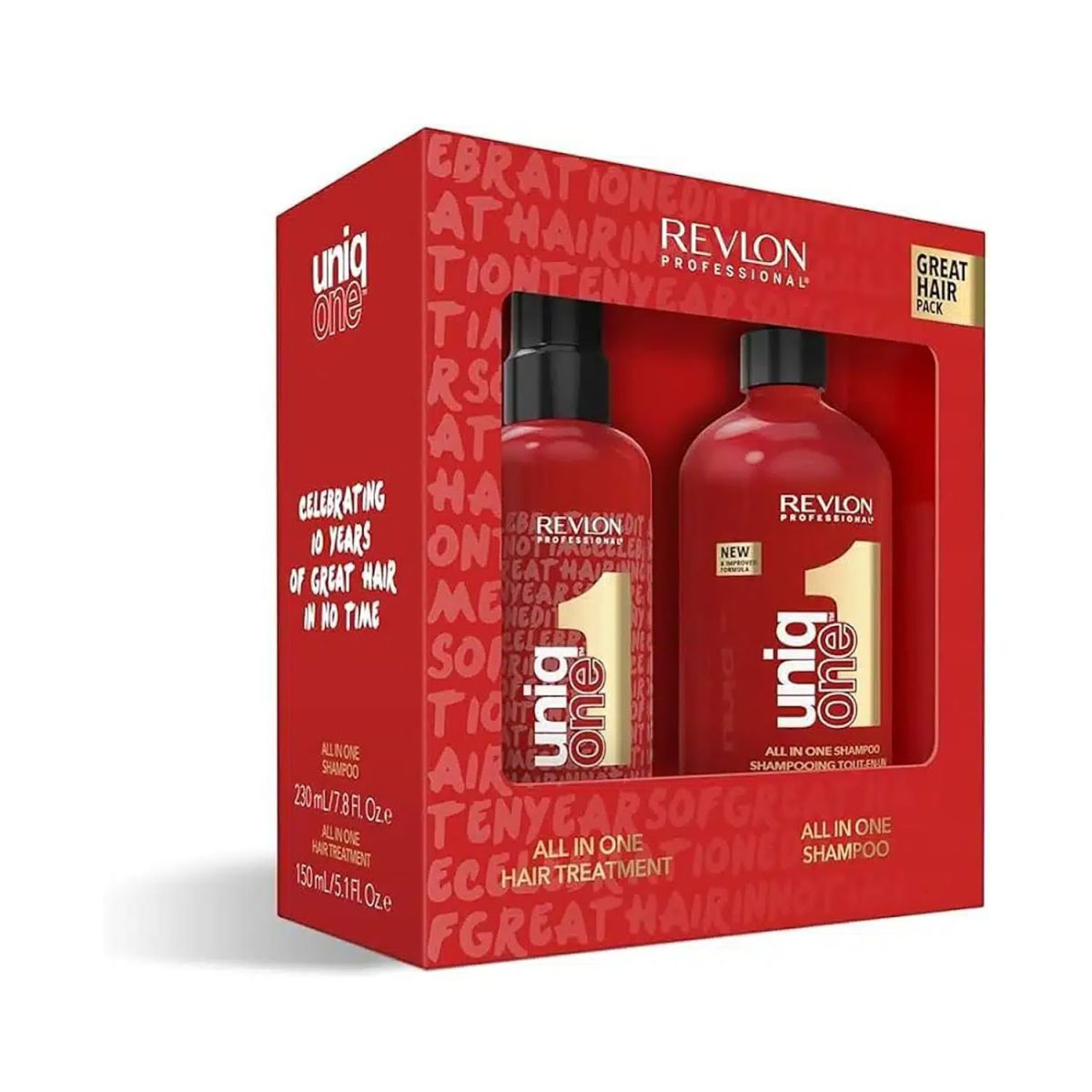 Revlon Uniq One All In One Hair Treatment Gift Set 2 Piece - Image 4