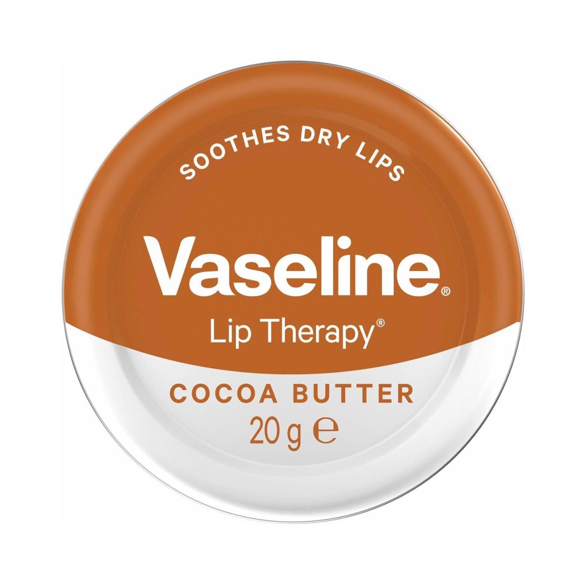 8718114642871 Vaseline Lip Therapy Cocoa 20g - Image 1