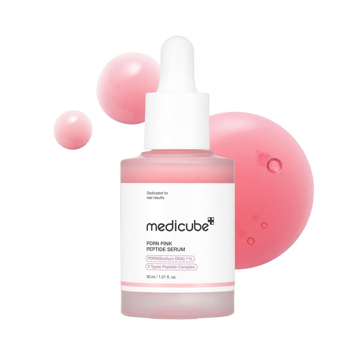 8800256108053 Medicube PDRN Pink Peptide Glow Serum 30ml - Image 1