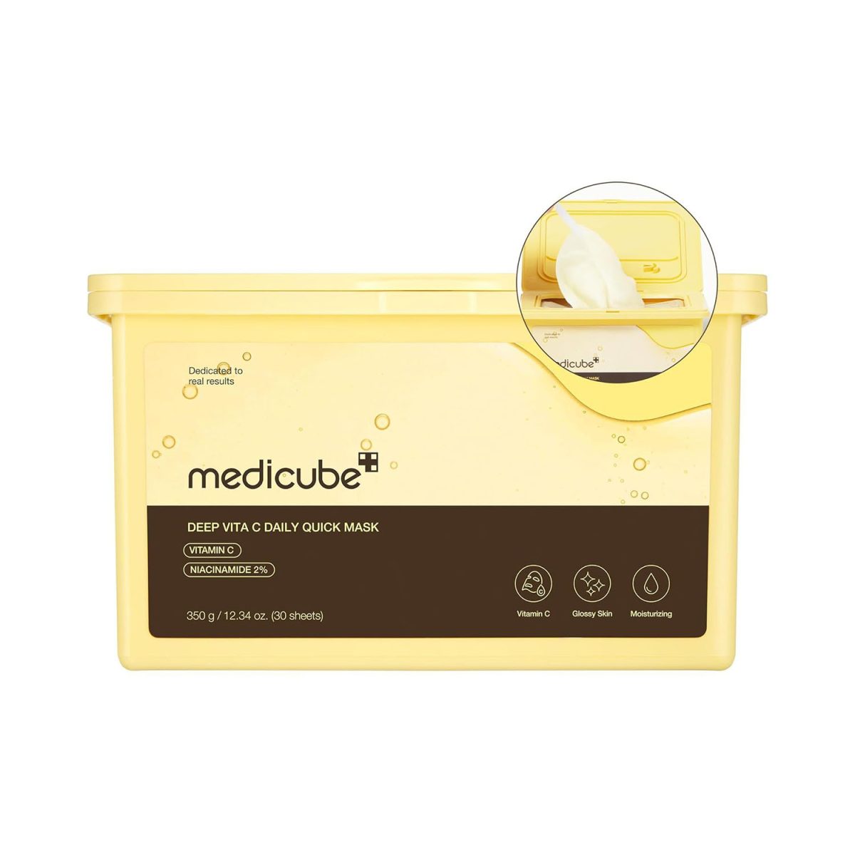 Medicube Deep Vitamin C Daily Quick Mask 350g / 30pcs - Image 1