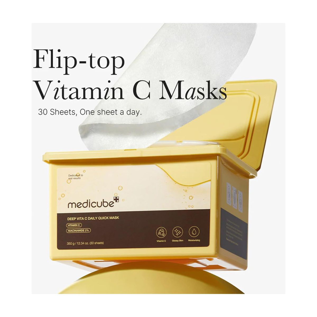 Medicube Deep Vitamin C Daily Quick Mask 350g / 30pcs - Image 2