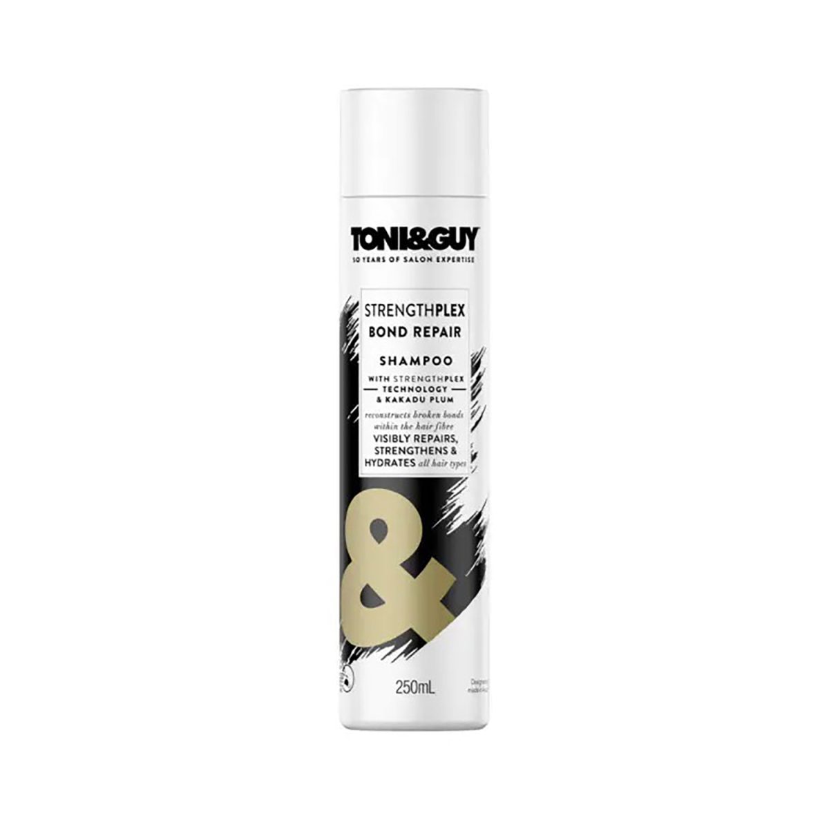 9300830057634 Toni & Guy Strengthplex Bond Repair Shampoo 250ml - Image 1